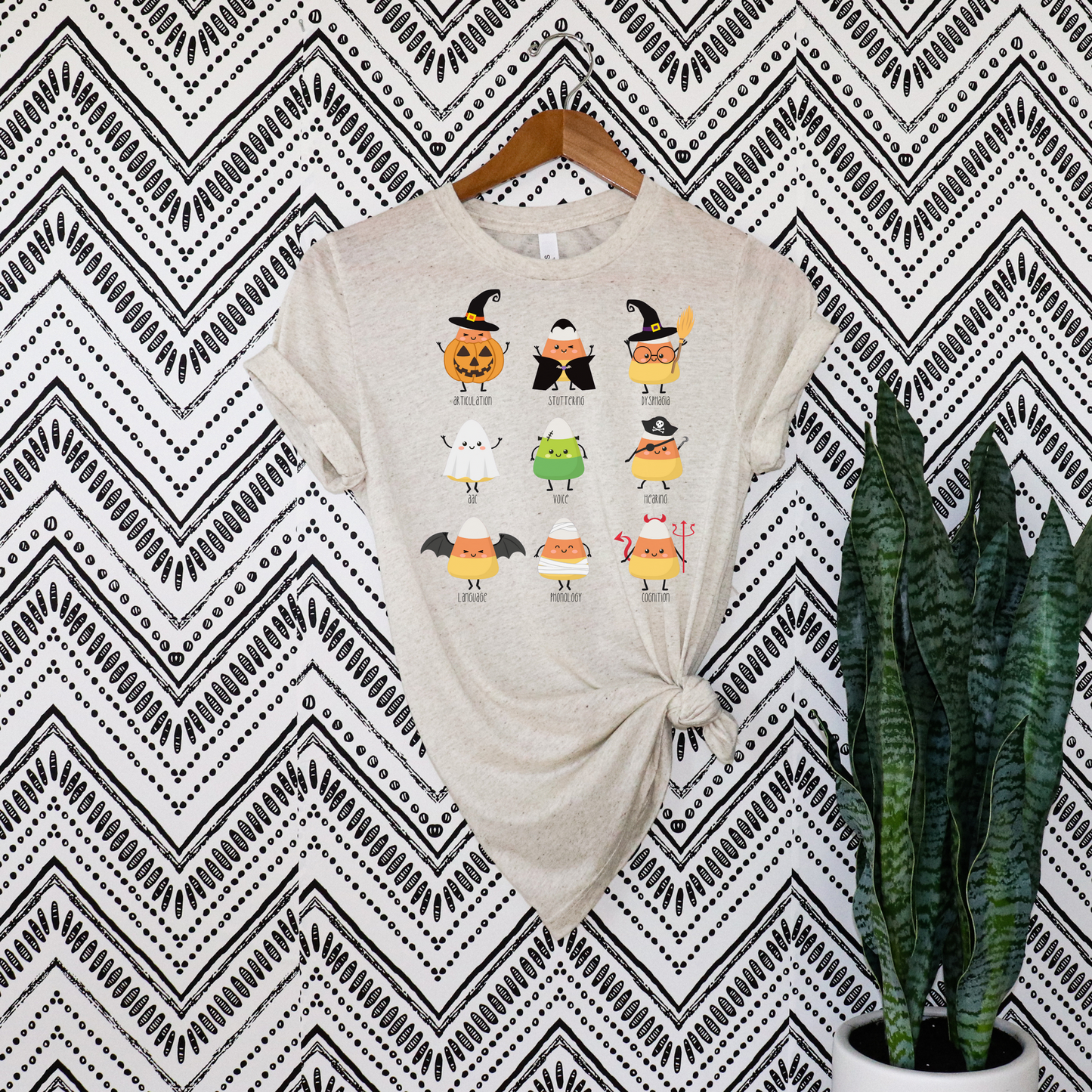 SLP Candy Corn Scope of Practice Tee