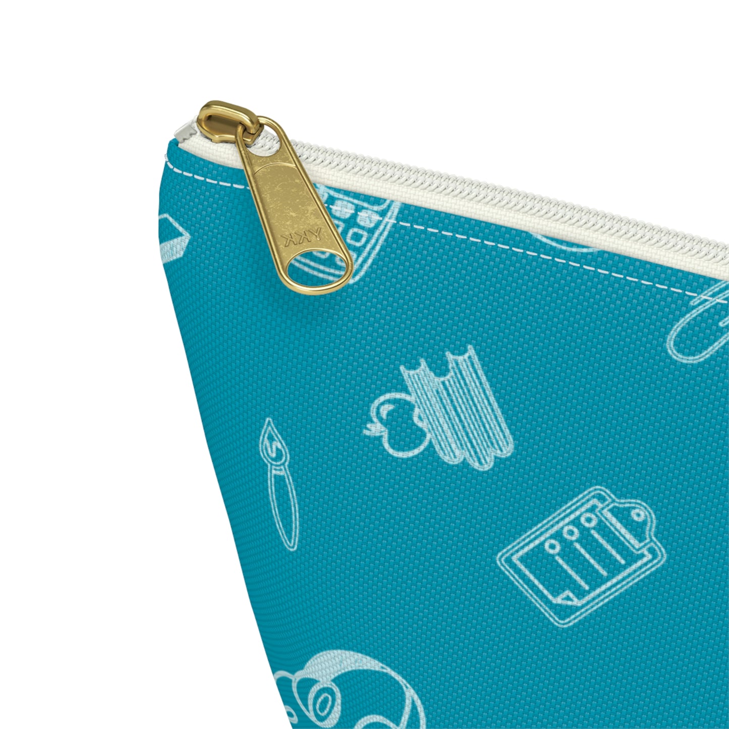 Customizable Elementary Doodles Pencil Pouch w T-bottom