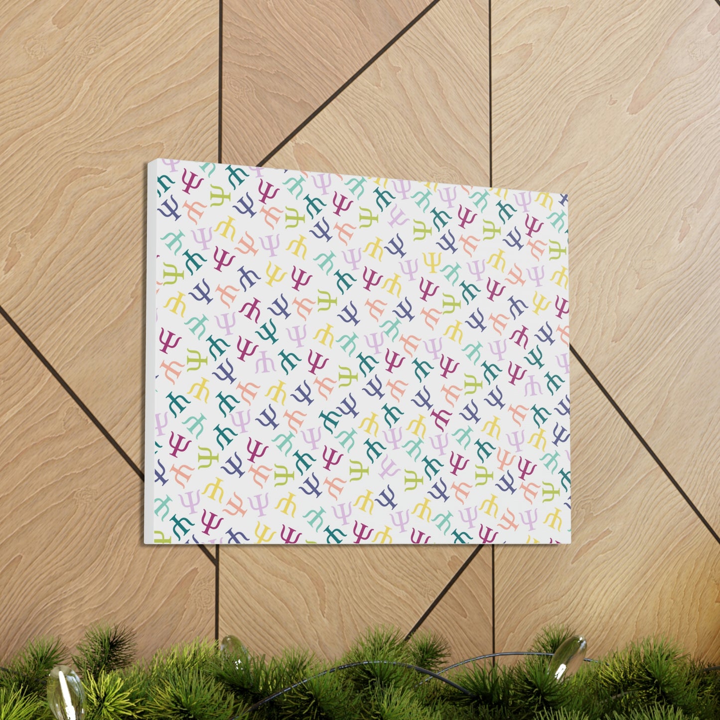 Psych Symbol Canvas Print (20 x 16 in)