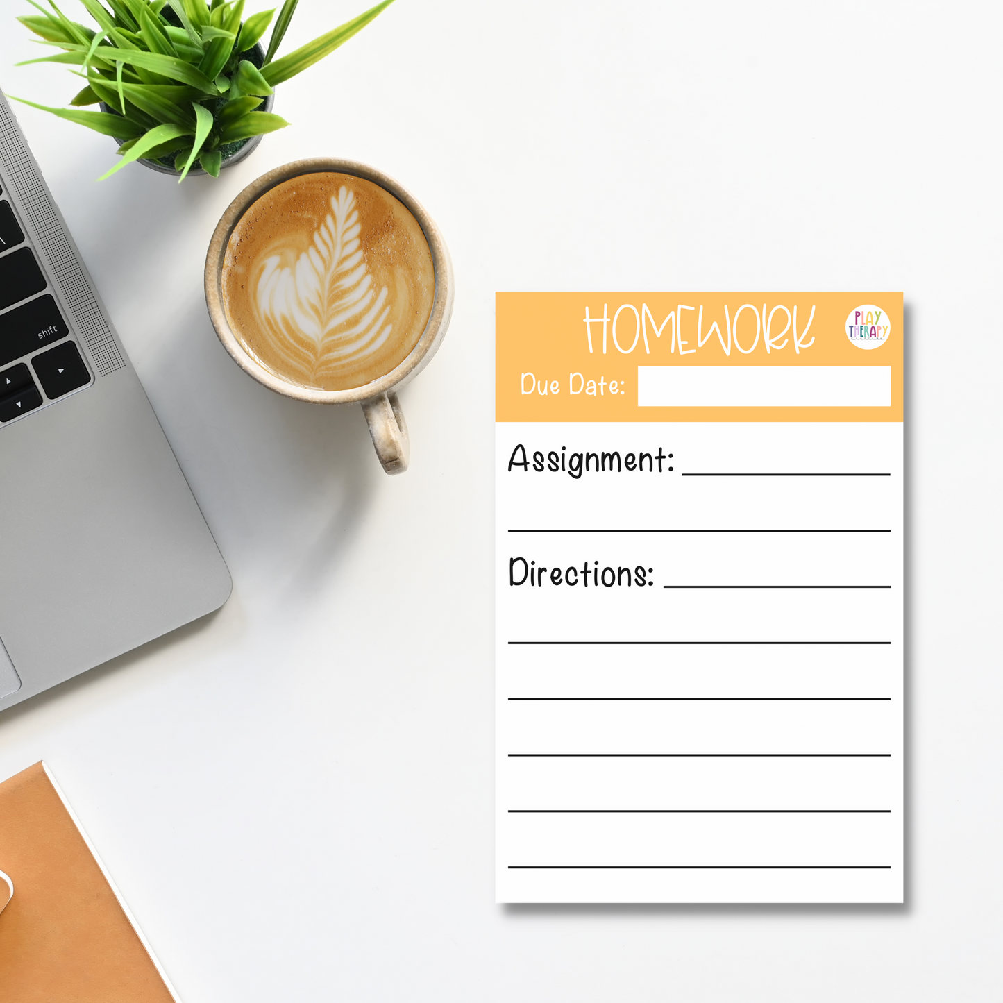Homework List Sticky Notes (4 x 6 in)