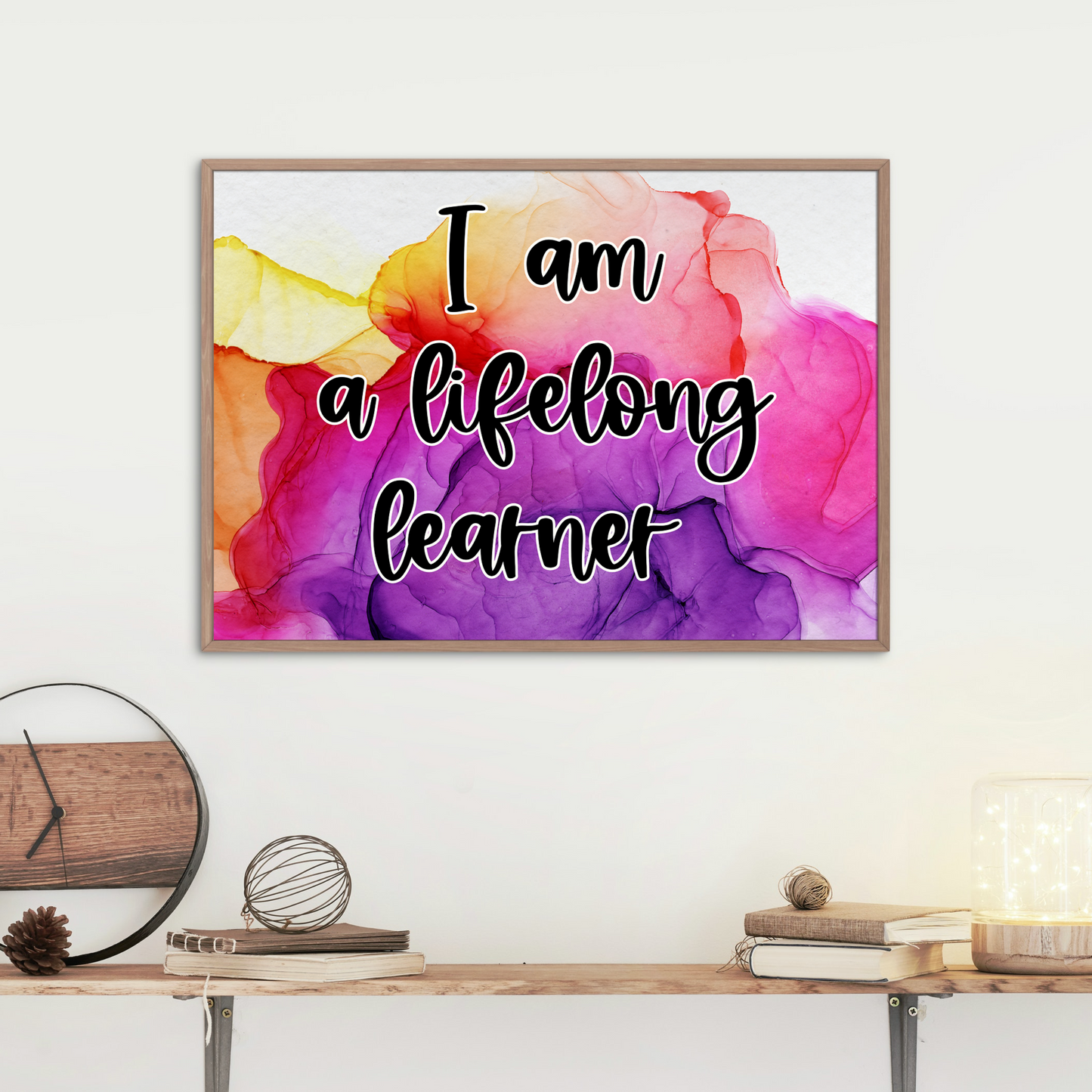 Watercolor Educator Affirmation Card Set