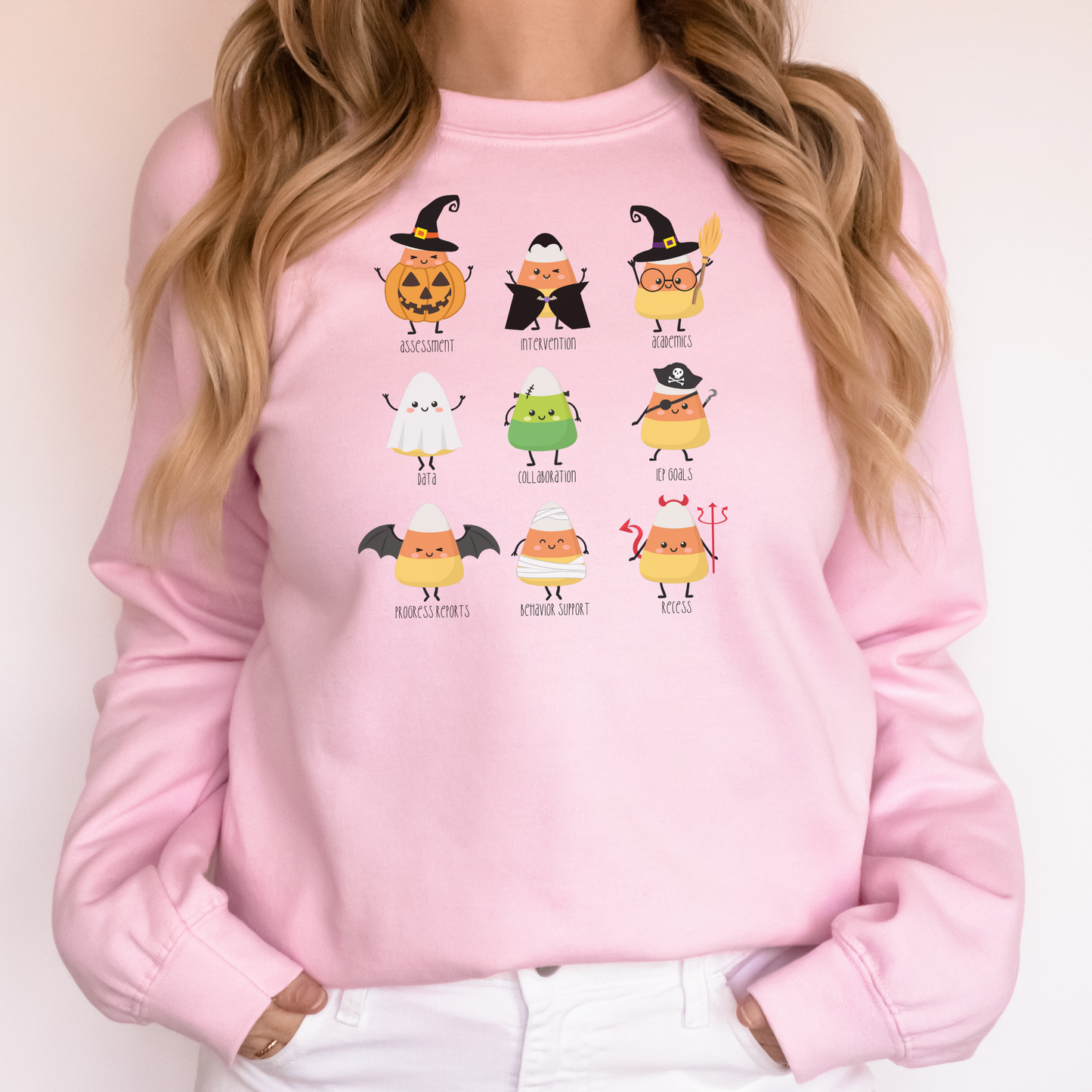 SpEd Teacher Candy Corn Scope of Practice Pullover