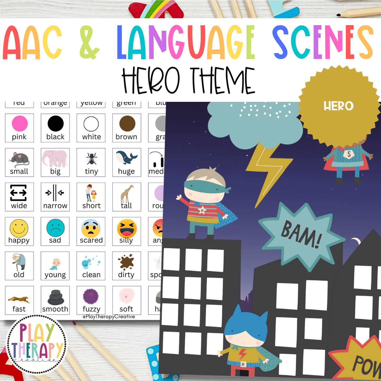 Hero AAC Play Scene
