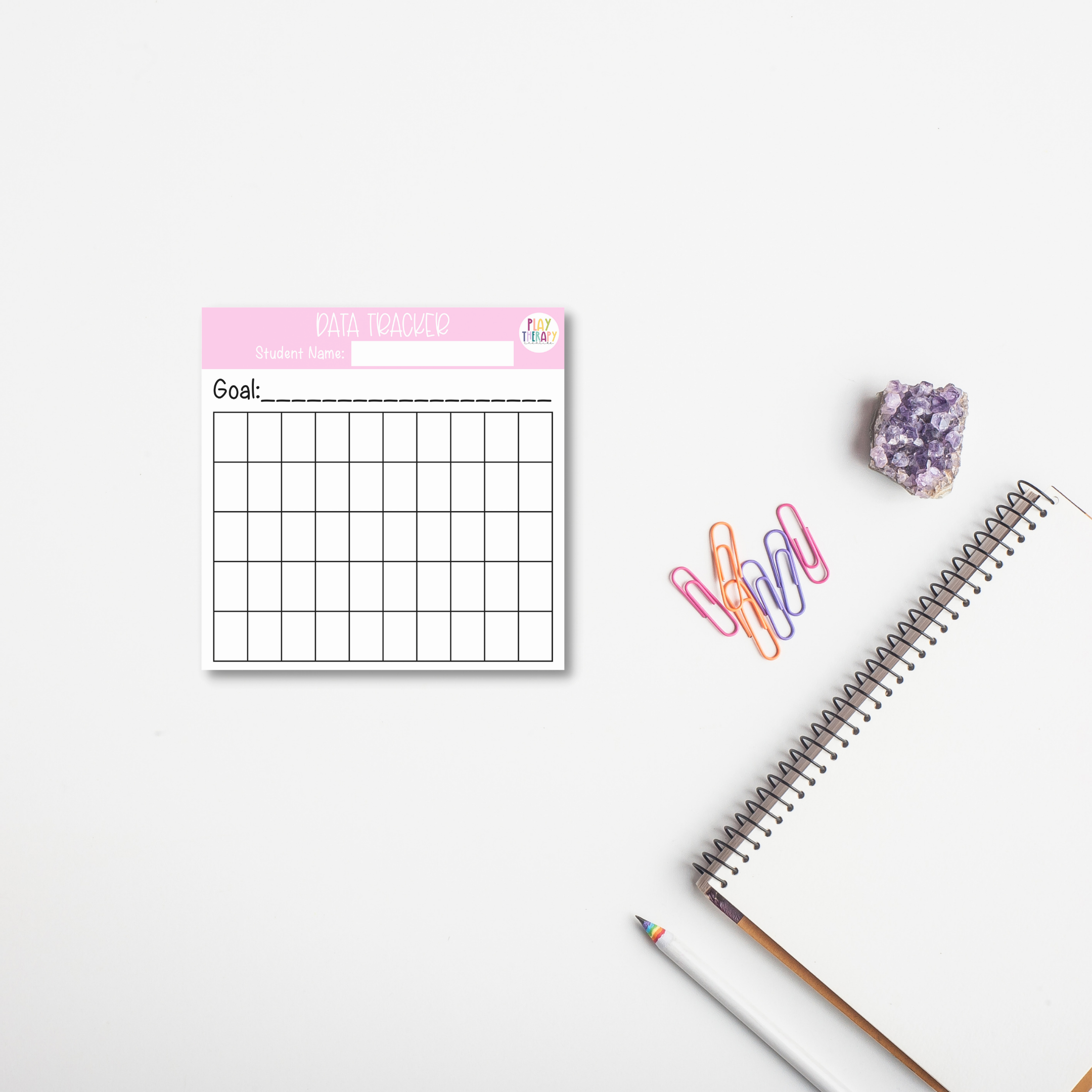 Series 2 Habit Tracker Sticky Notes – Play Therapy Creative