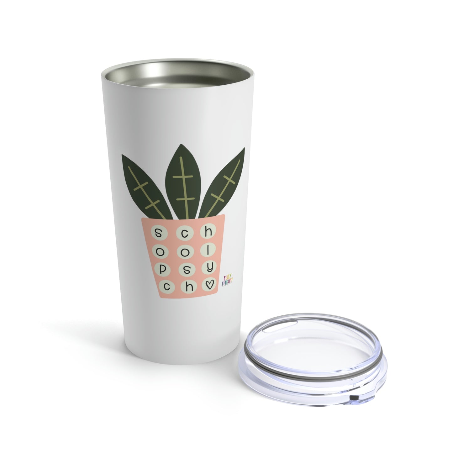 School Psych Plant Love Tumbler 20oz