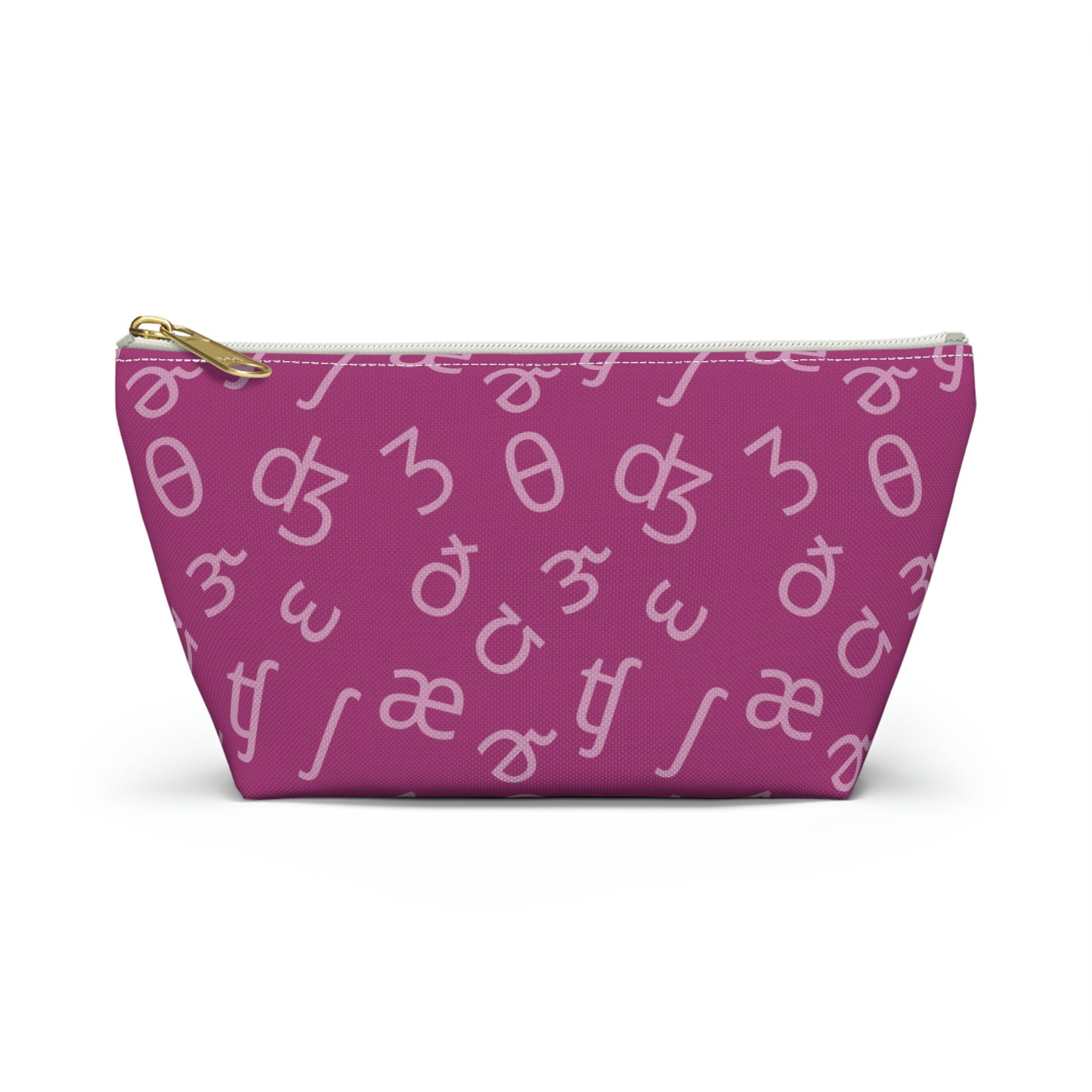 Customizable IPA Pencil Pouch w T-bottom