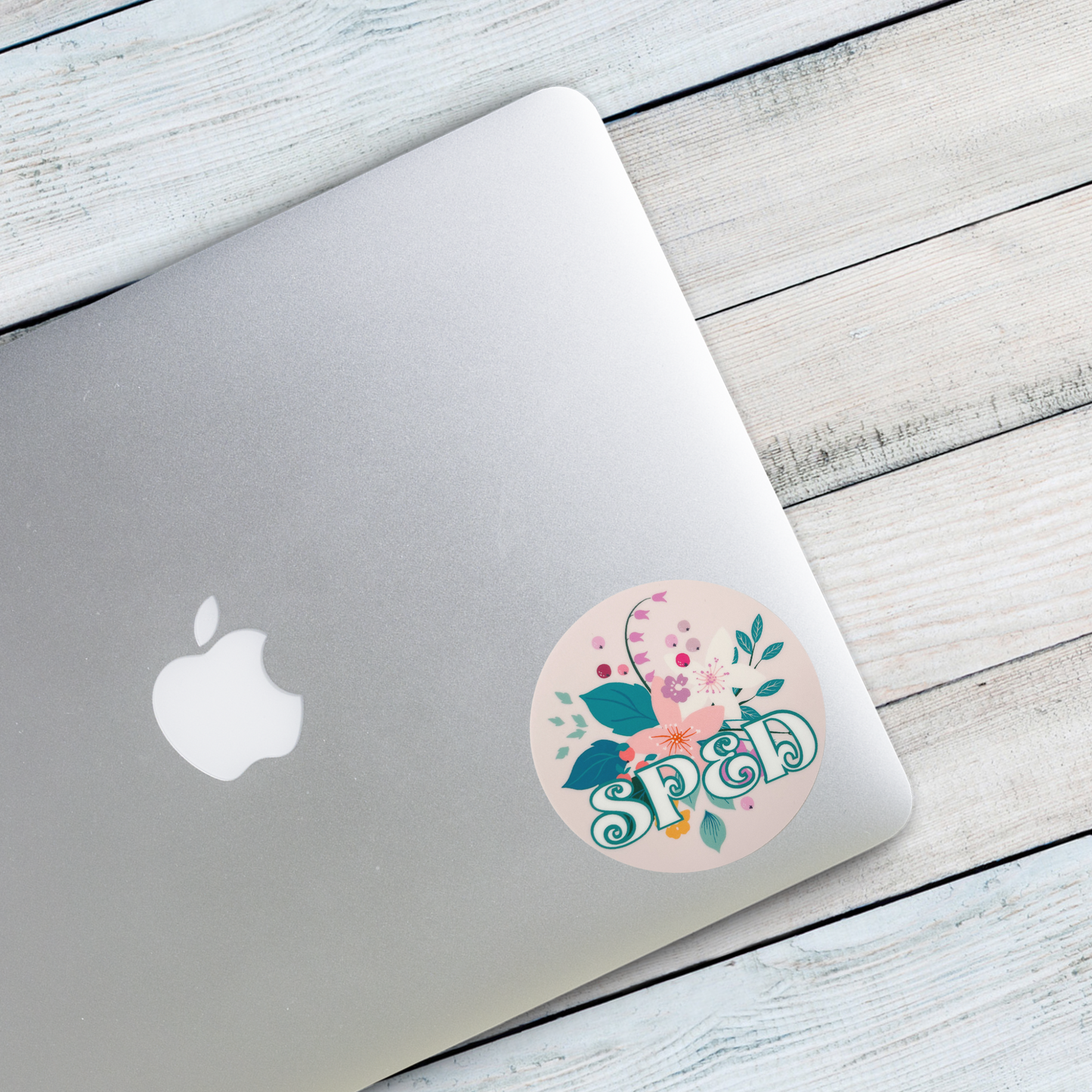 SpEd Floral Sticker