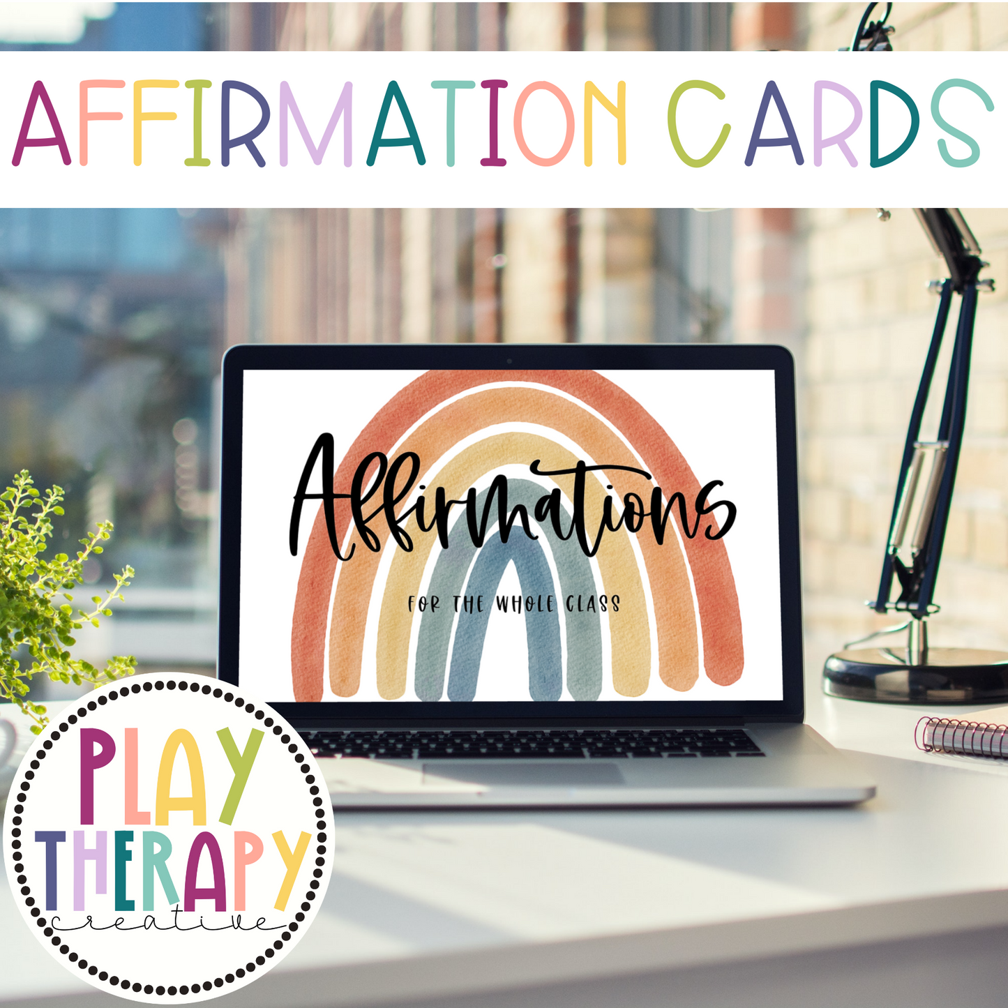 Rainbow Classroom Affirmation Card Set
