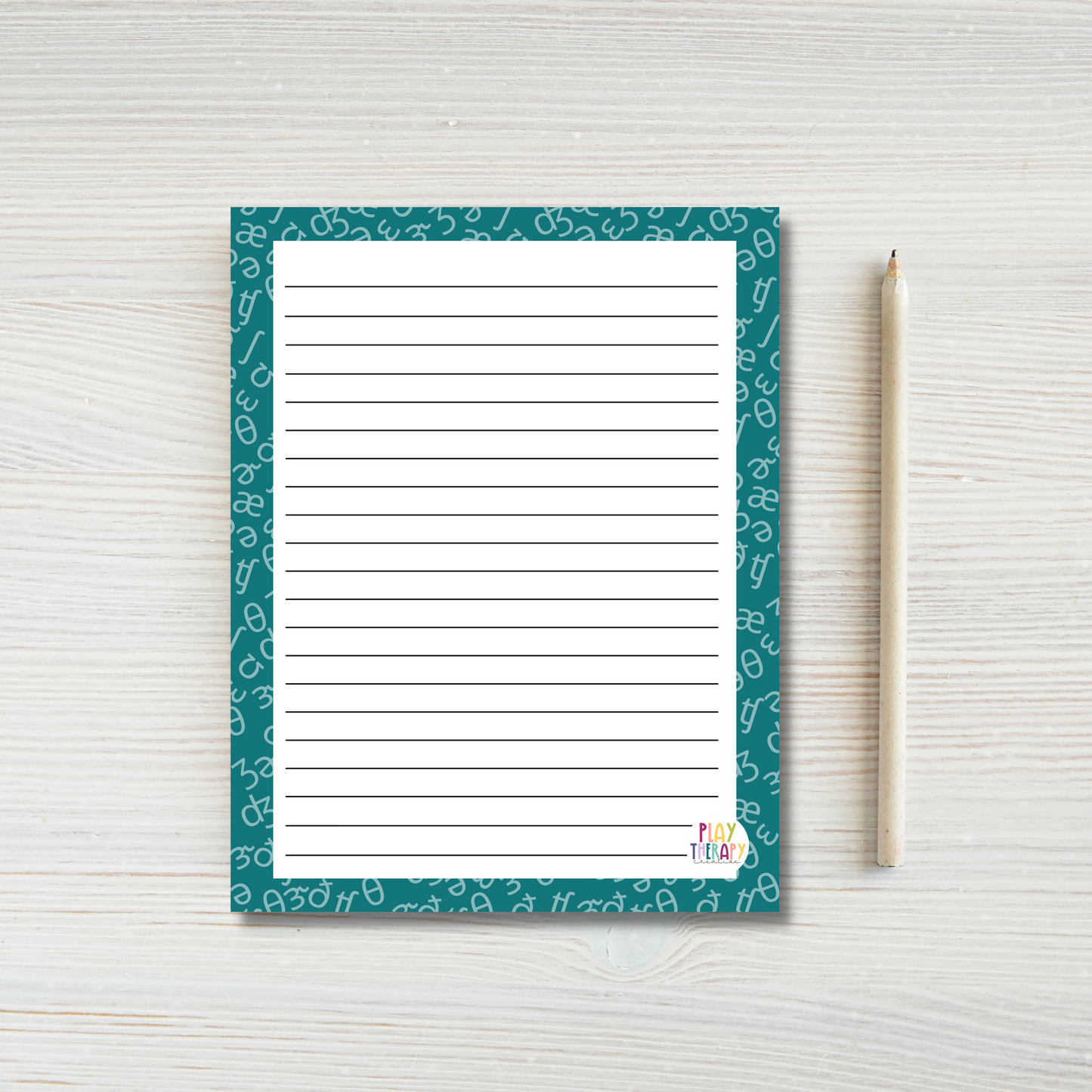 Teal IPA Notepad