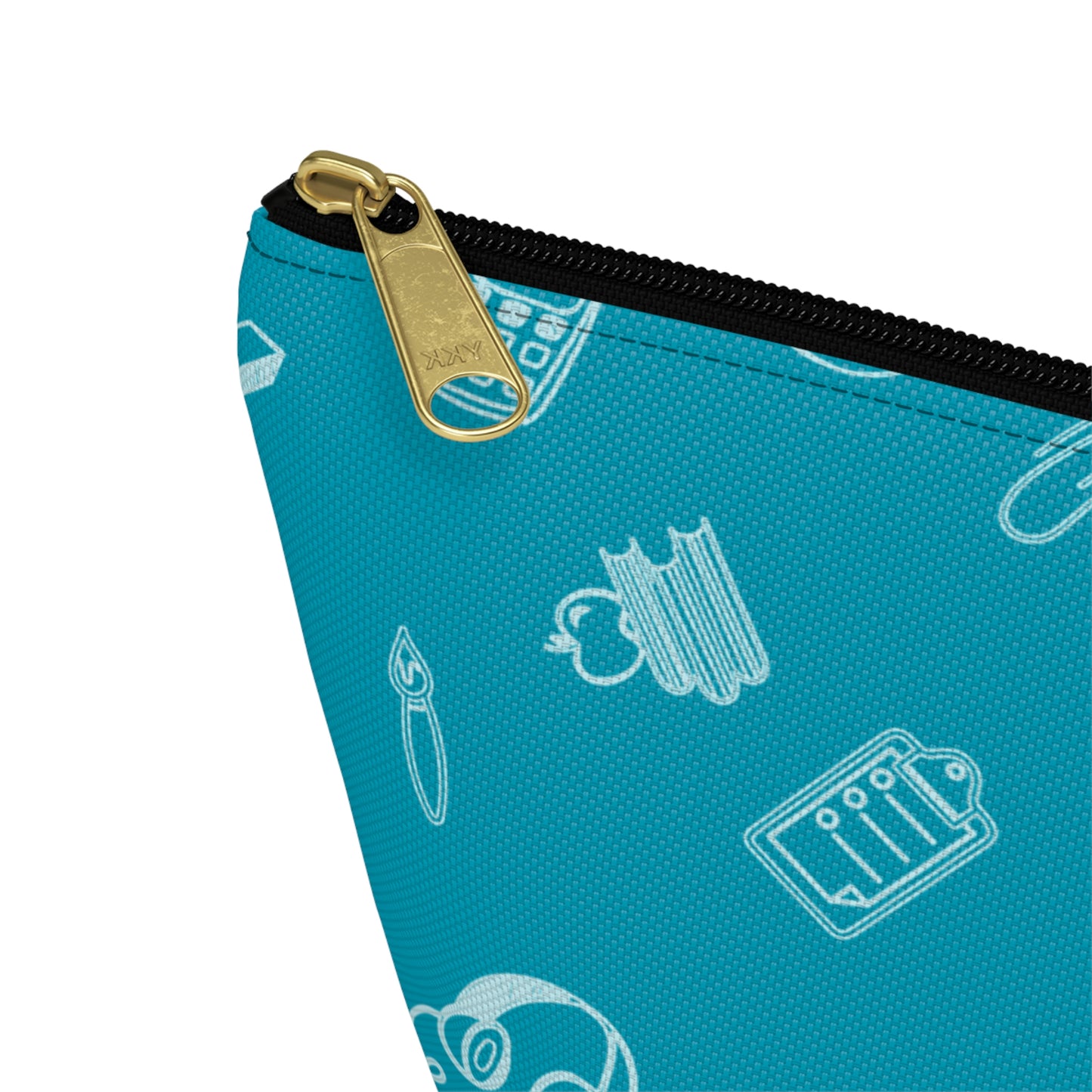 Customizable Elementary Doodles Pencil Pouch w T-bottom