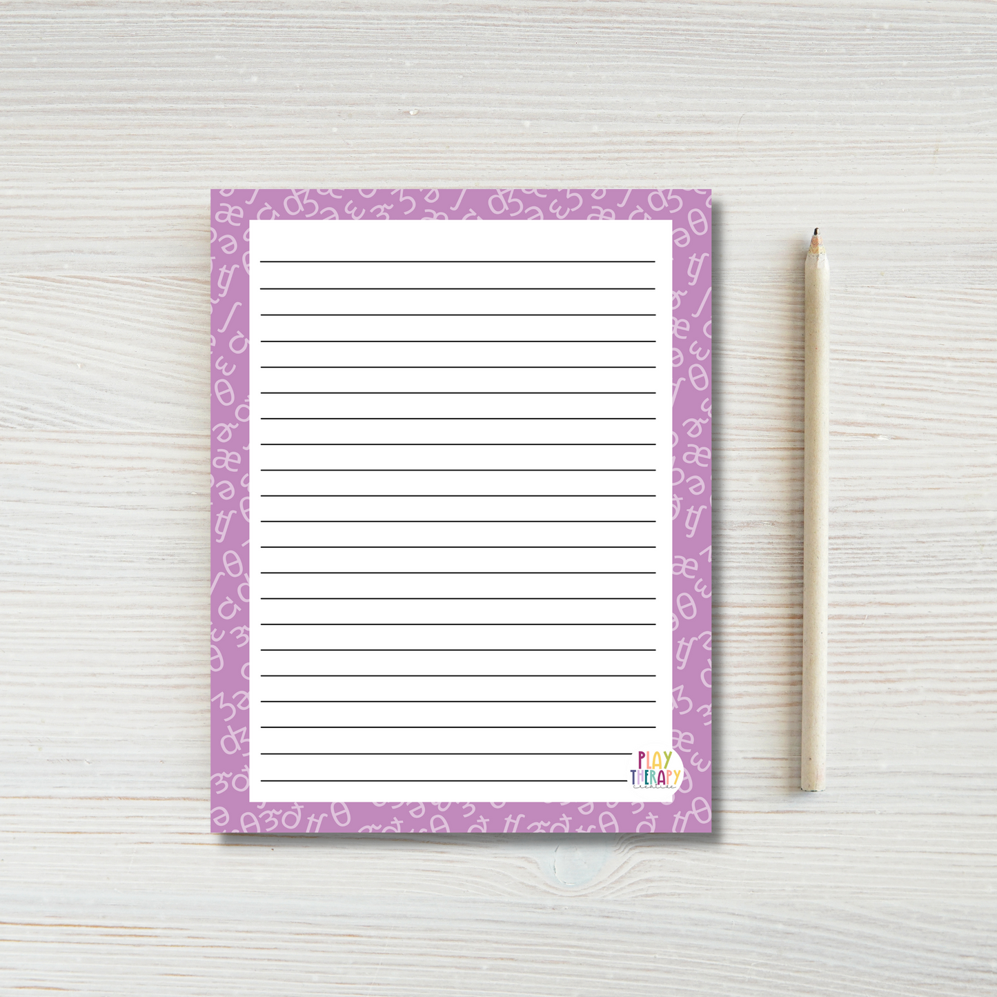 Lavender IPA Notepad