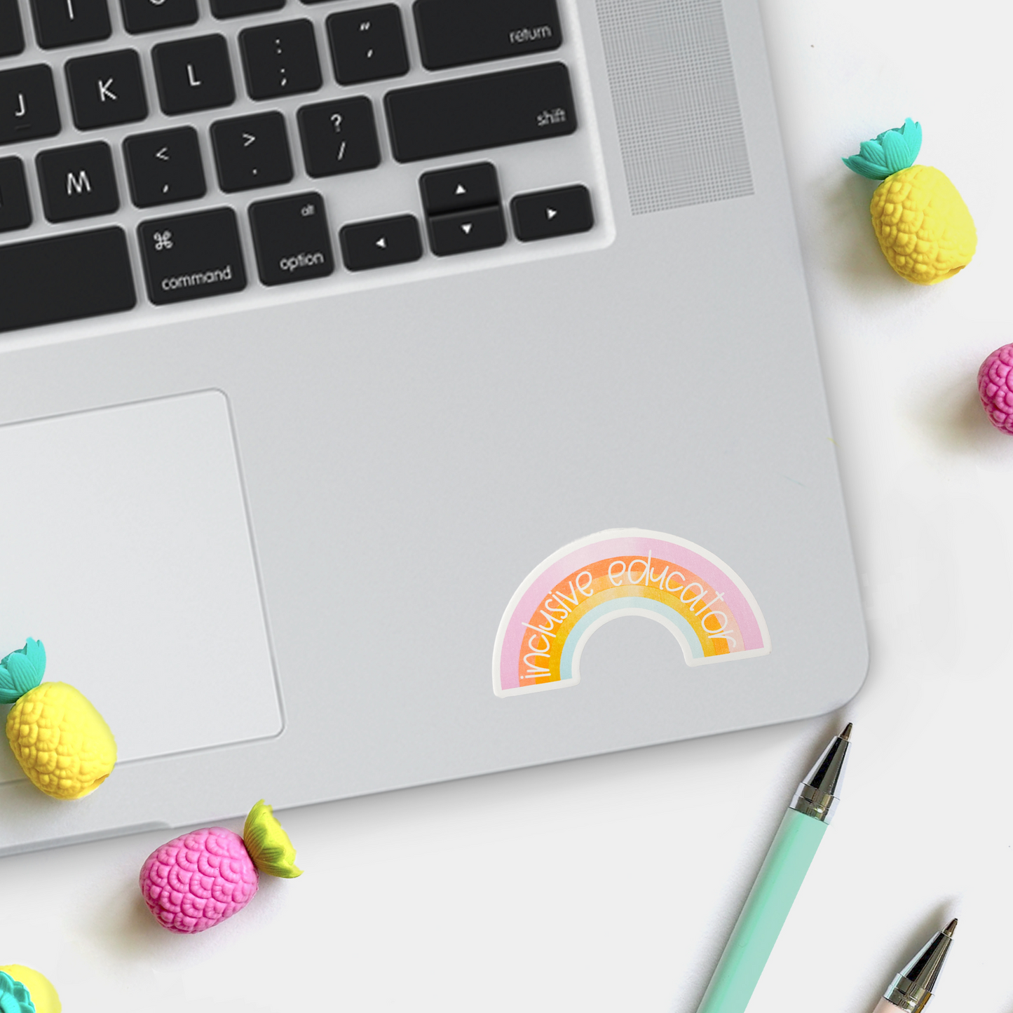 Inclusive Educator Rainbow Sticker