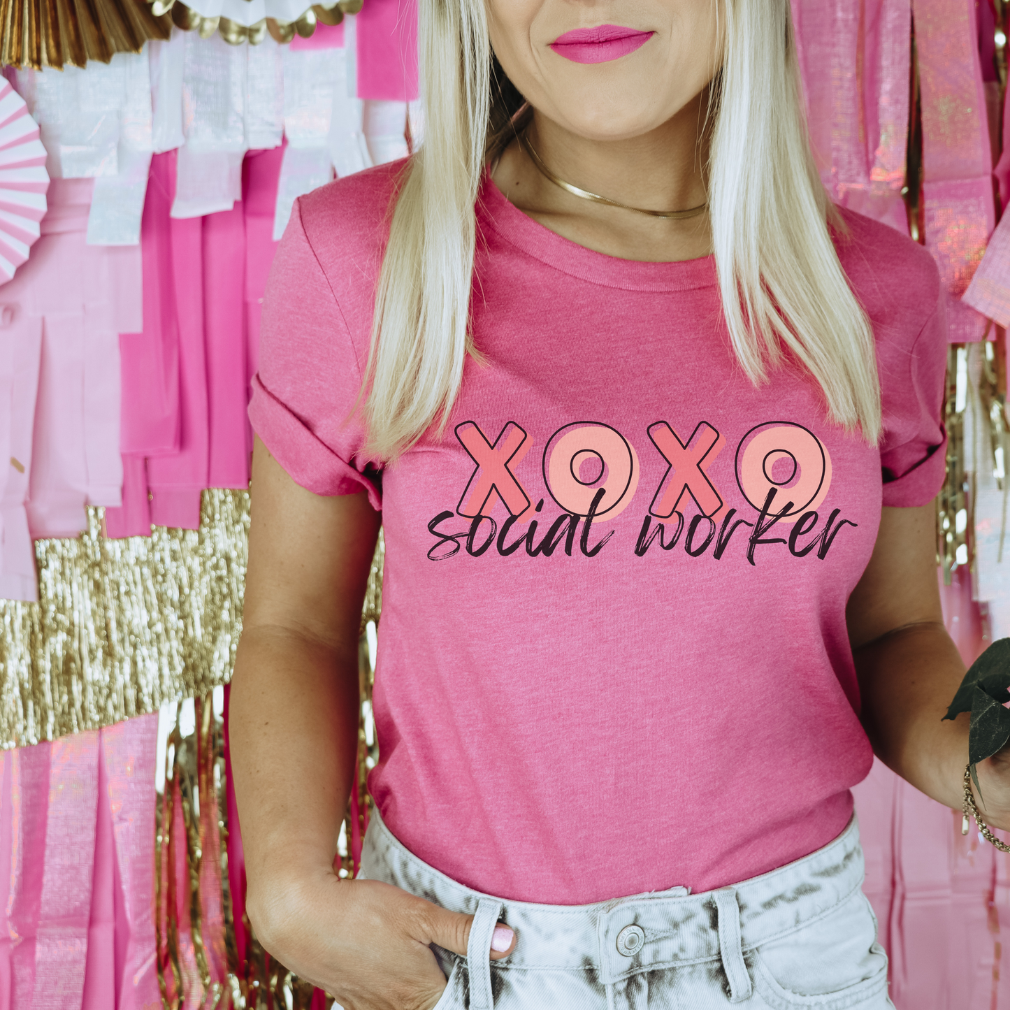 XOXO Social Worker Tee