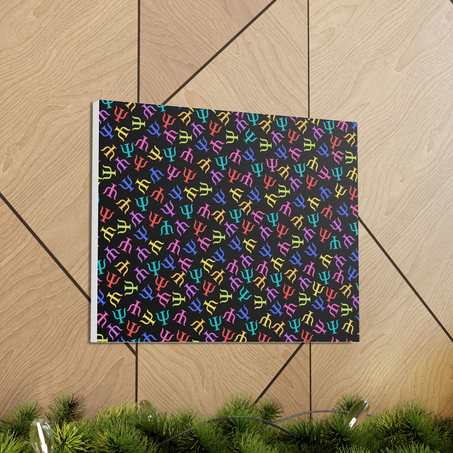 Psych Symbol Canvas Print (20 x 16 in)