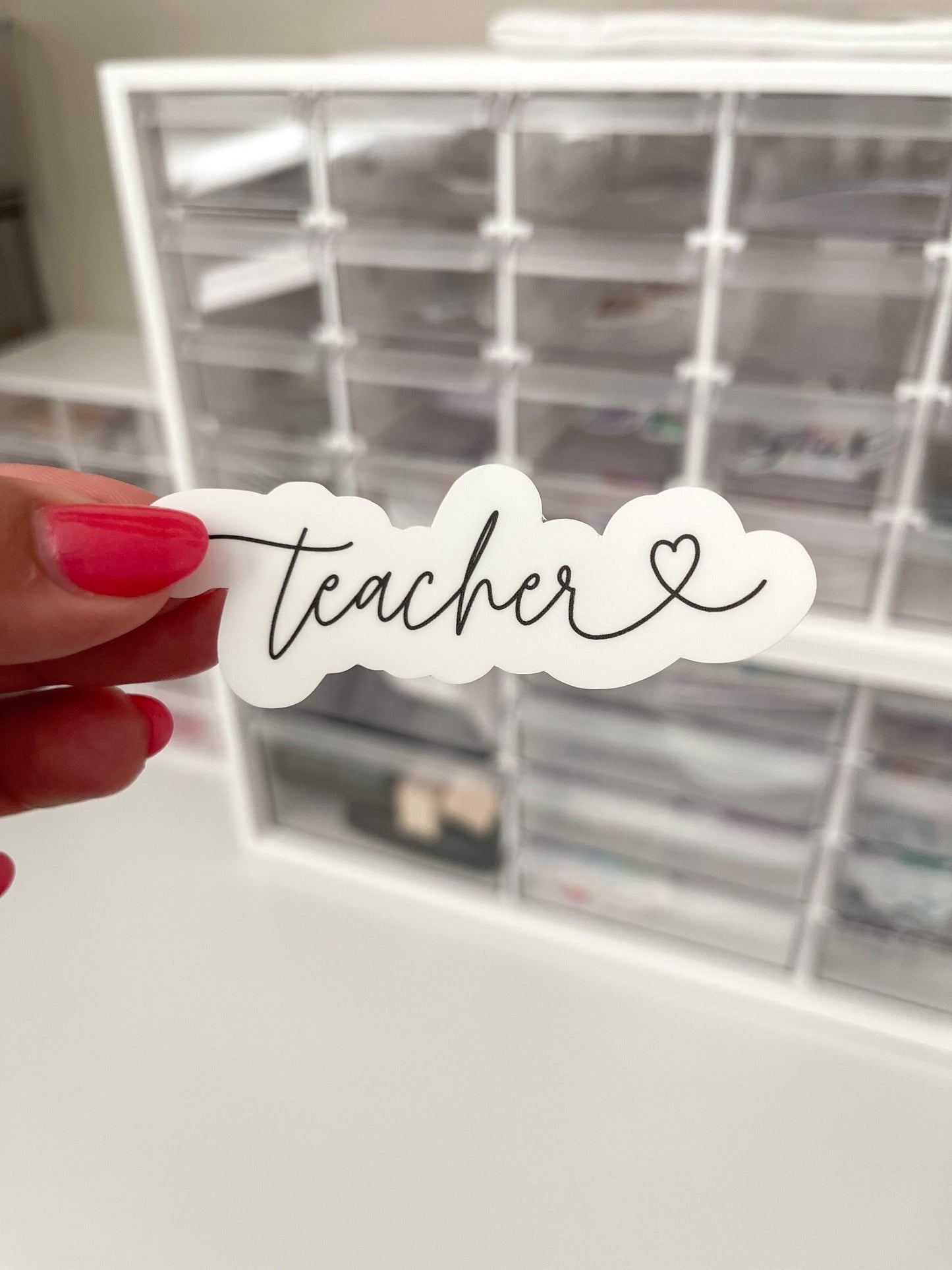 Teacher Love Sticker