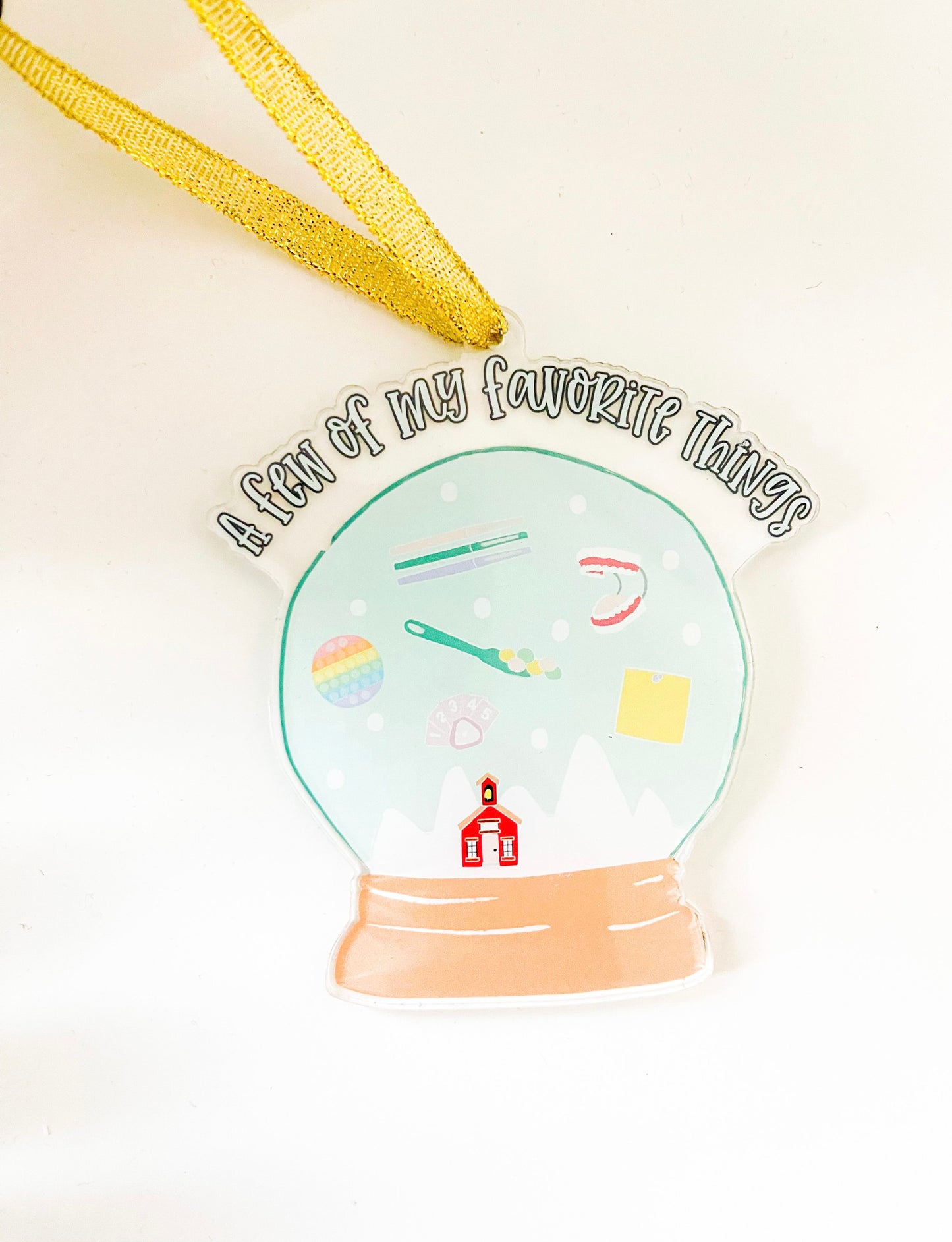 SLP's Favorite Things Acrylic Ornament