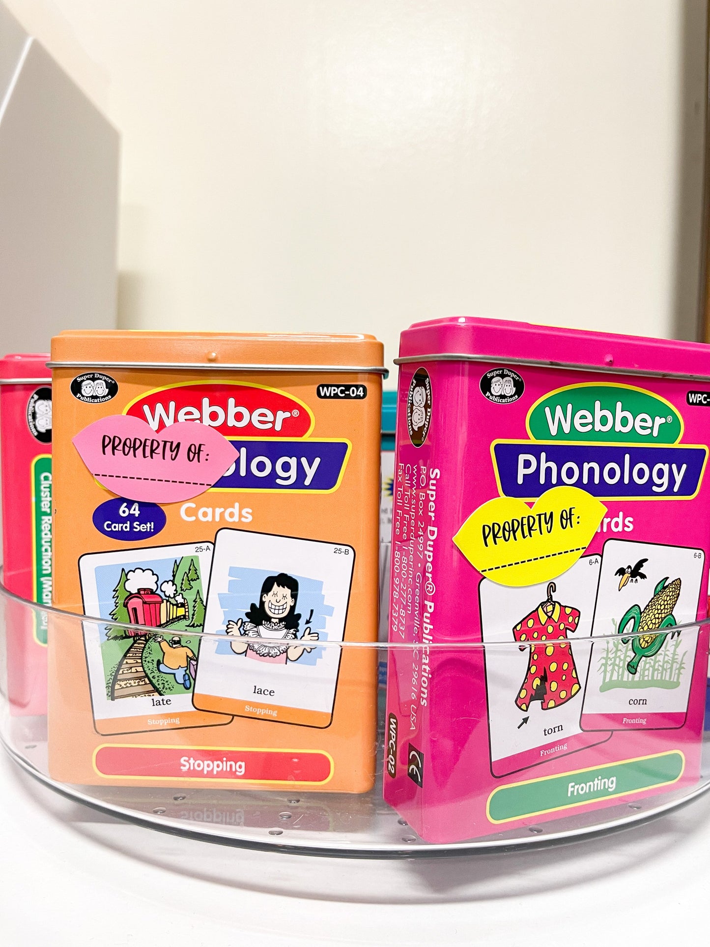 Rainbow Lips Property Labels