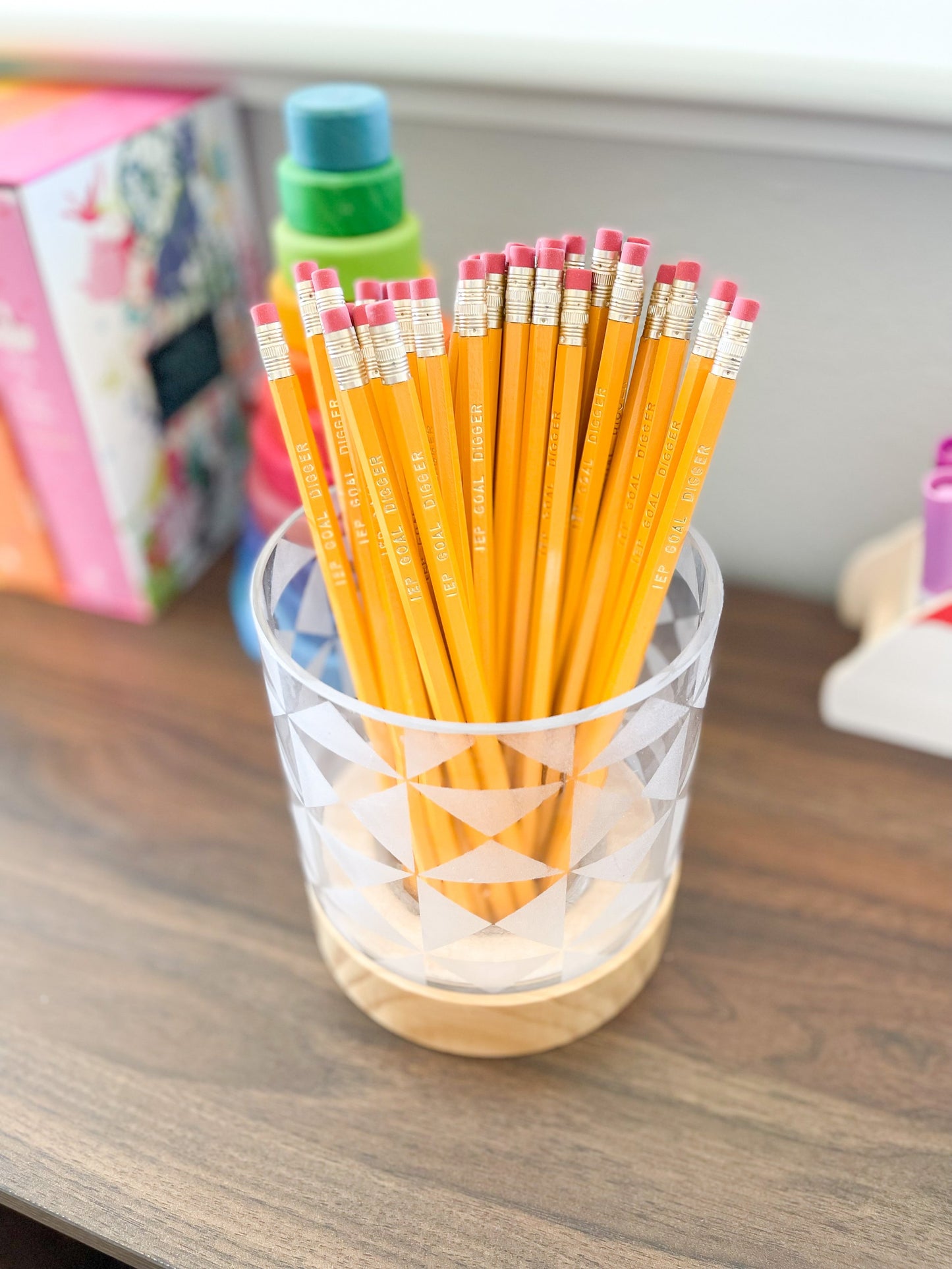 IEP Goal Digger Pencil (Yellow)