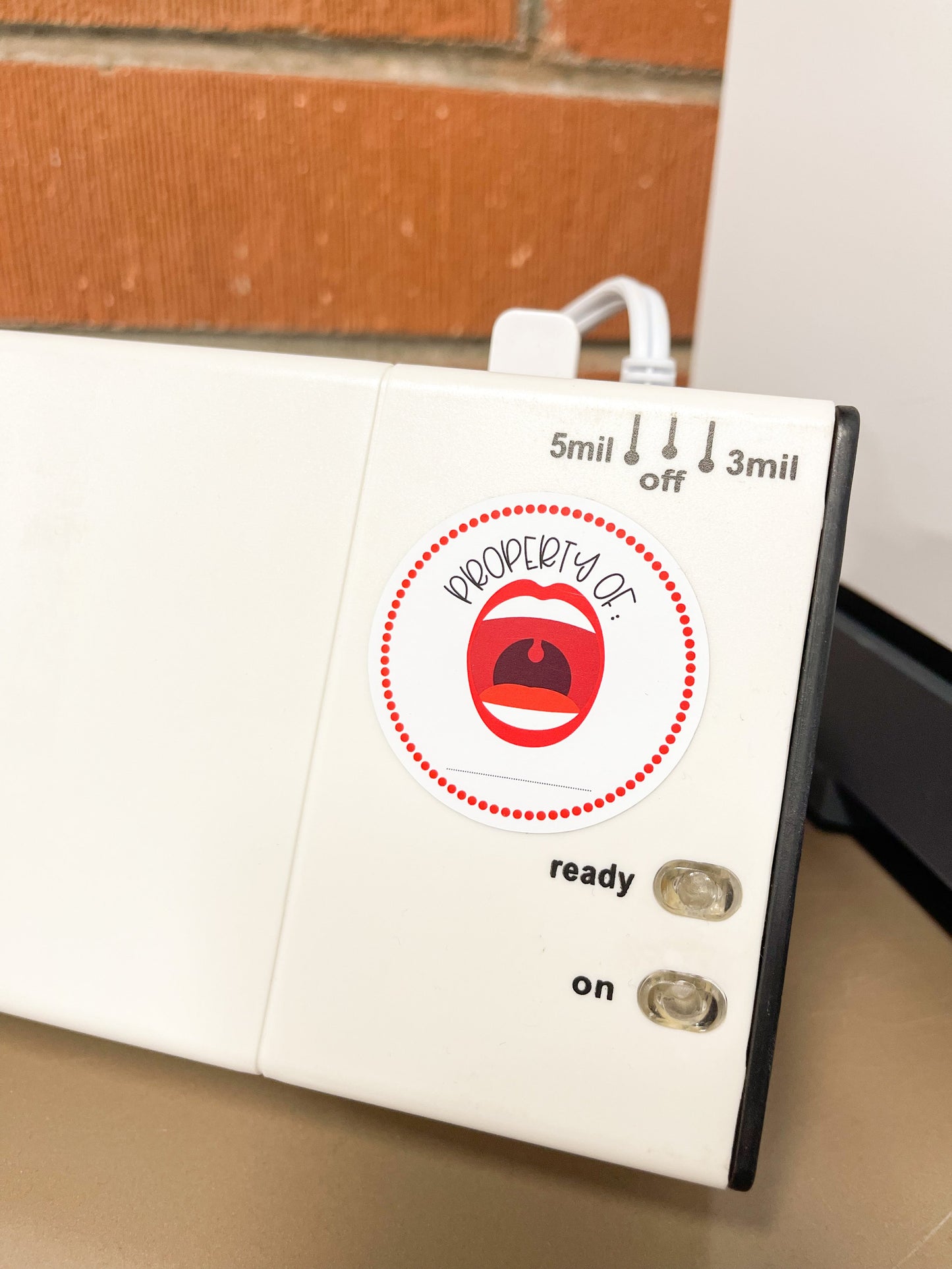 Loud Mouth Property Labels