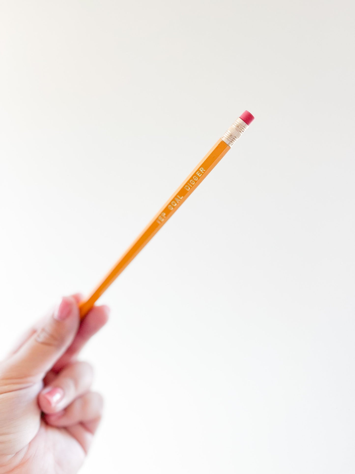 IEP Goal Digger Pencil (Yellow)
