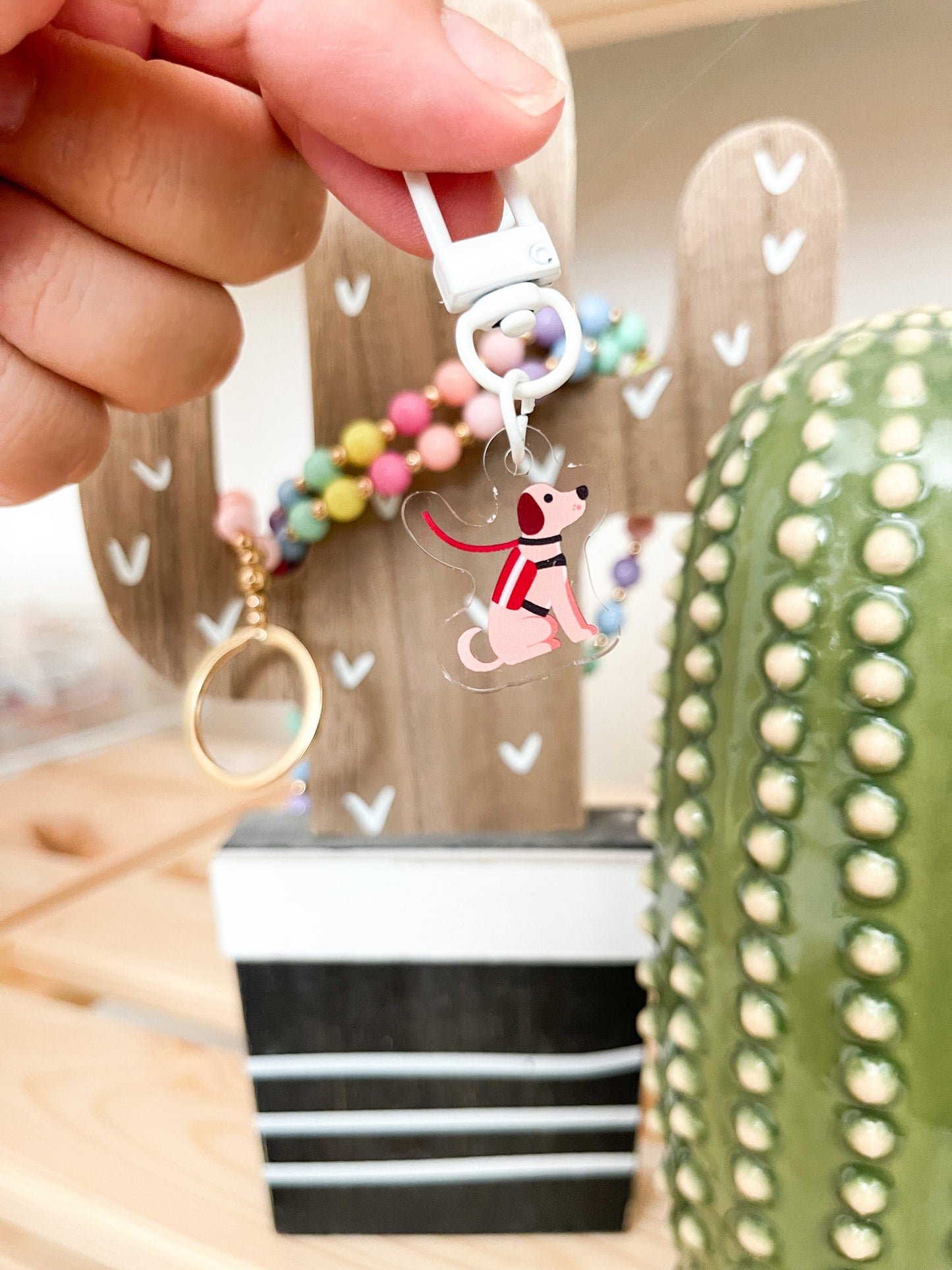 Service Dog Badge Charm