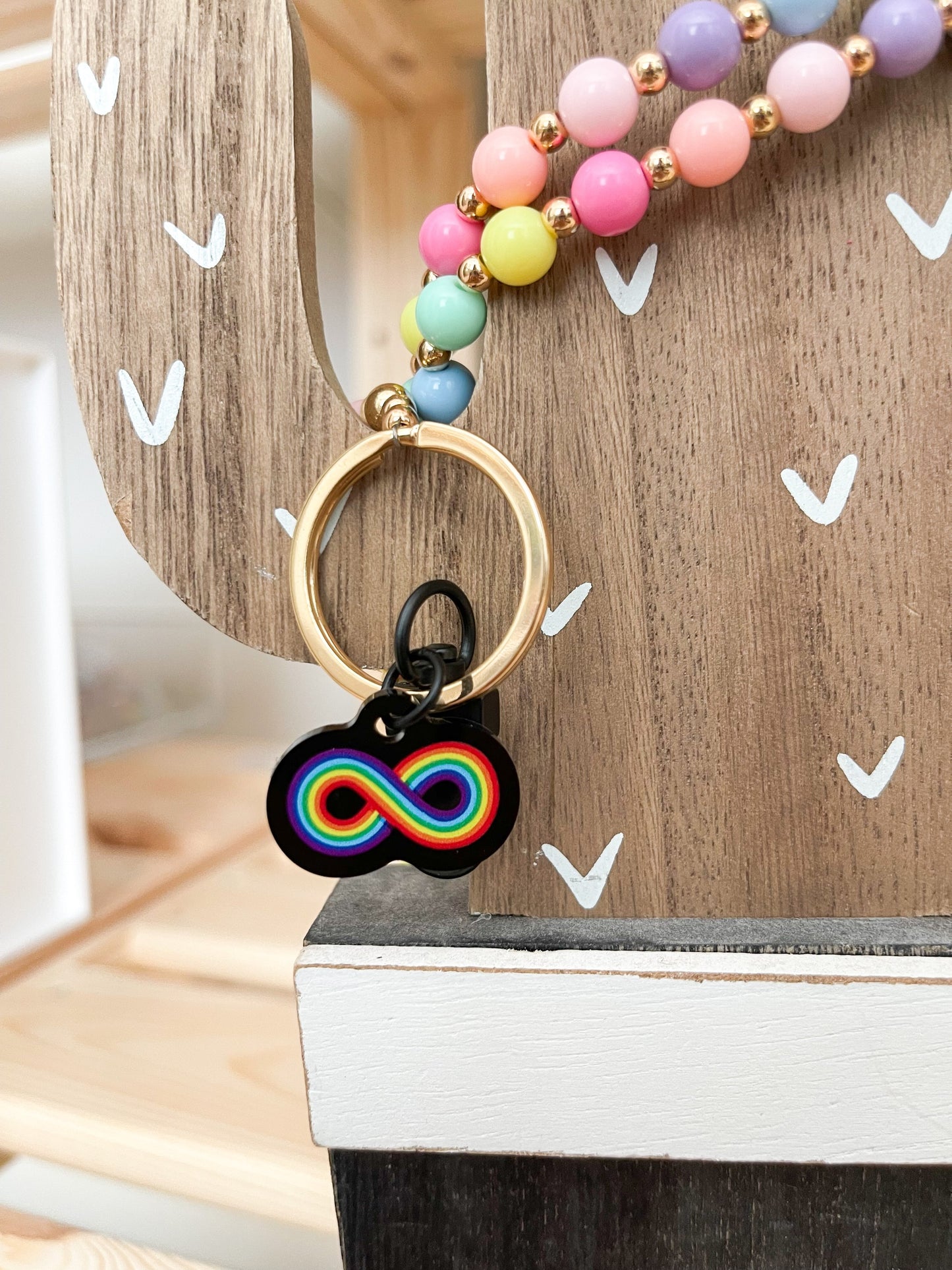 Neurodiversity Acceptance Badge Charm