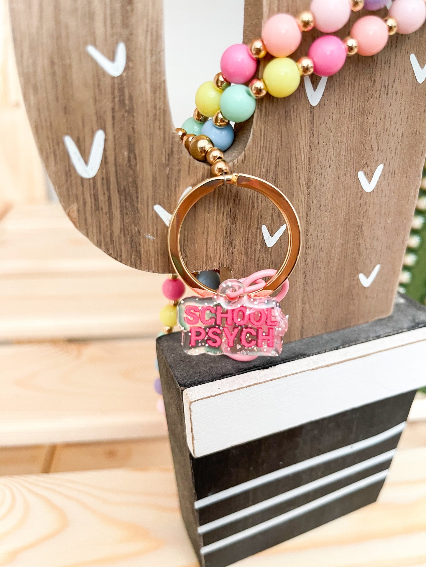 School Psych Badge Charm