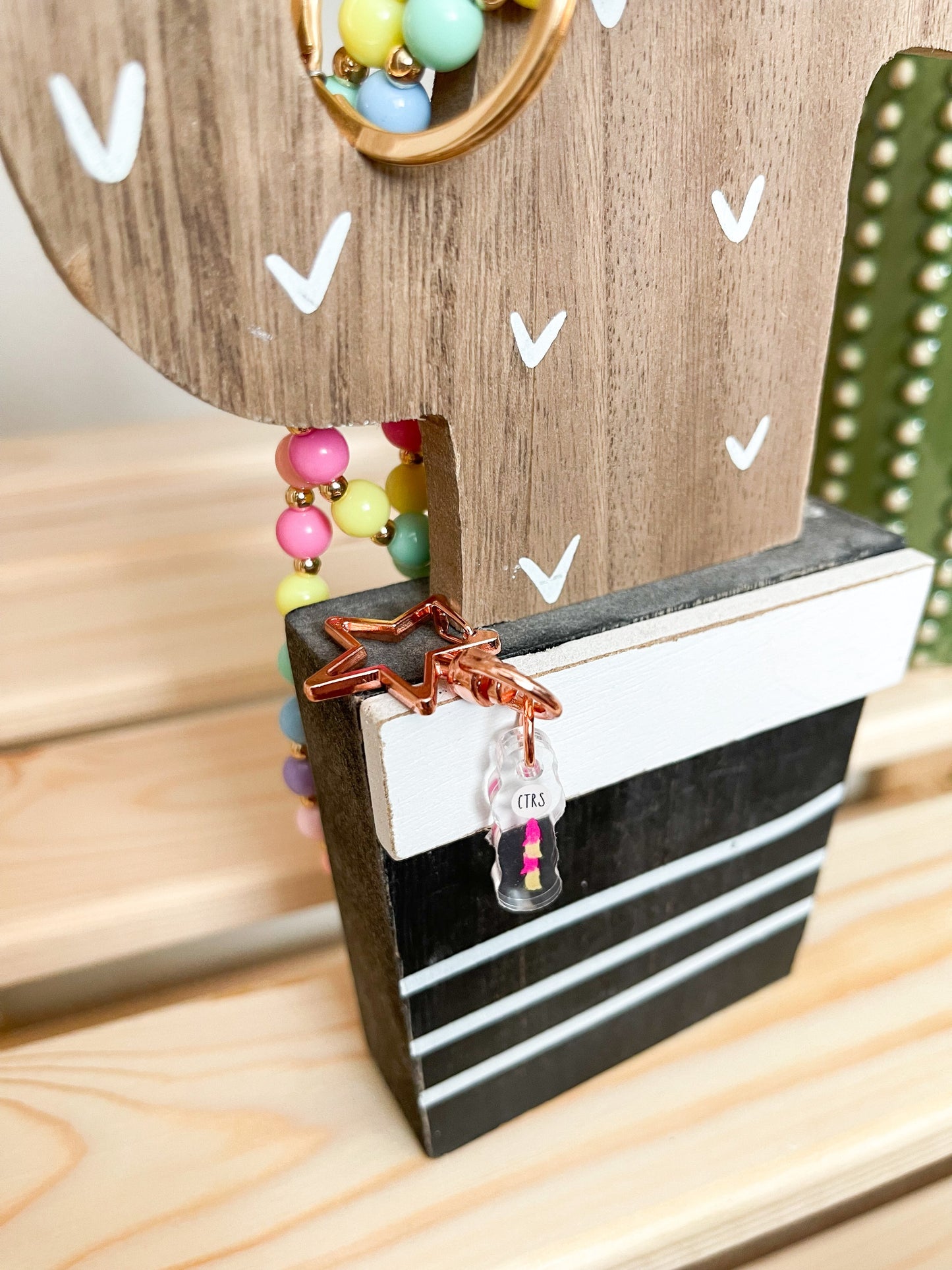 CTRS Tassel Balloon Badge Charm