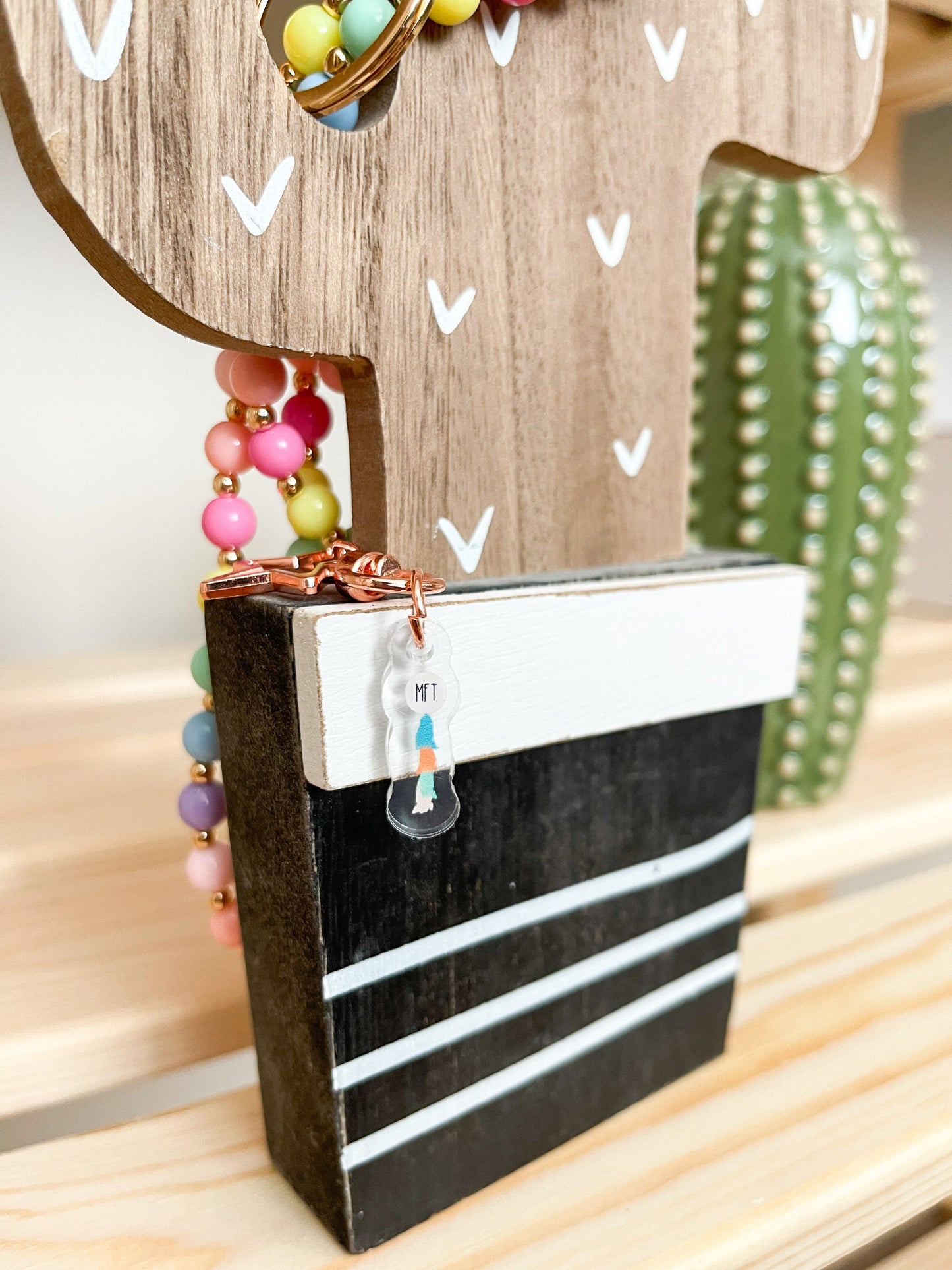 MFT Tassel Balloon Badge Charm
