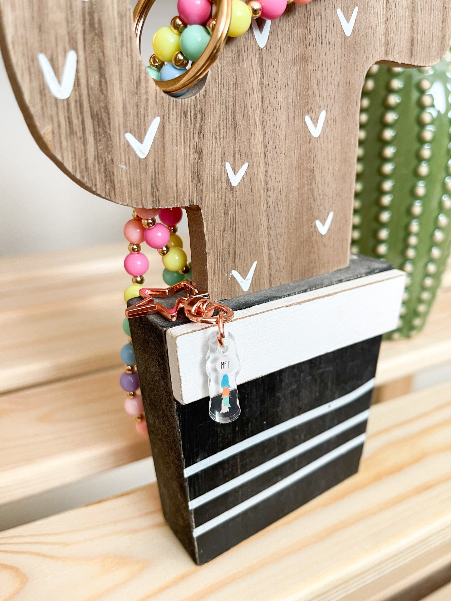 MFT Tassel Balloon Badge Charm