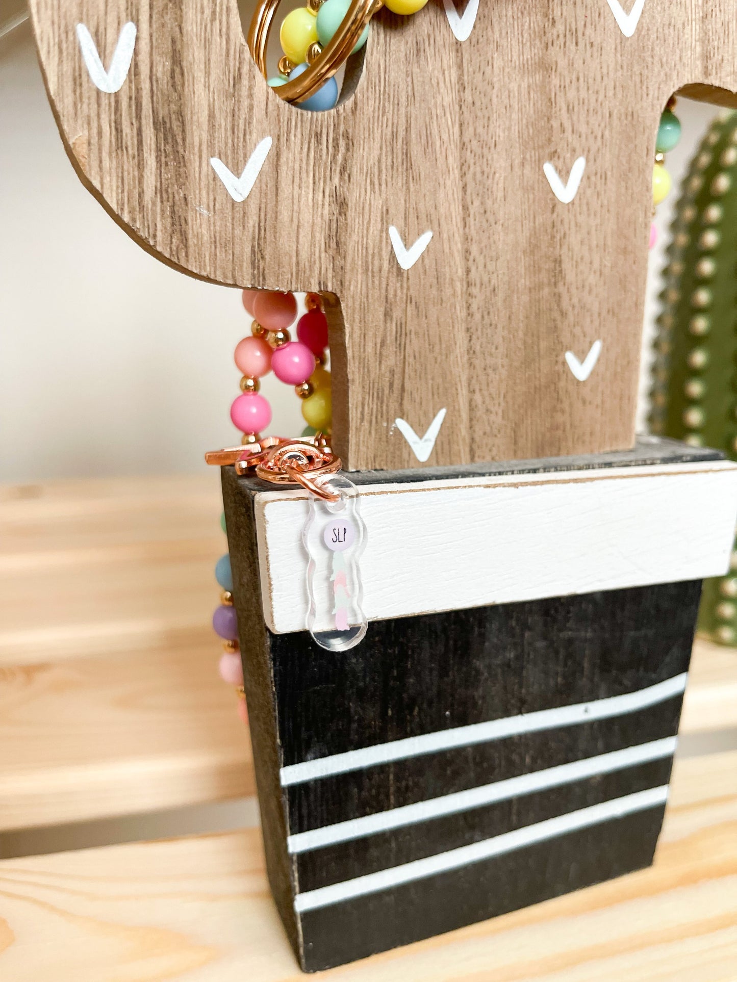 SLP Tassel Balloon Badge Charm