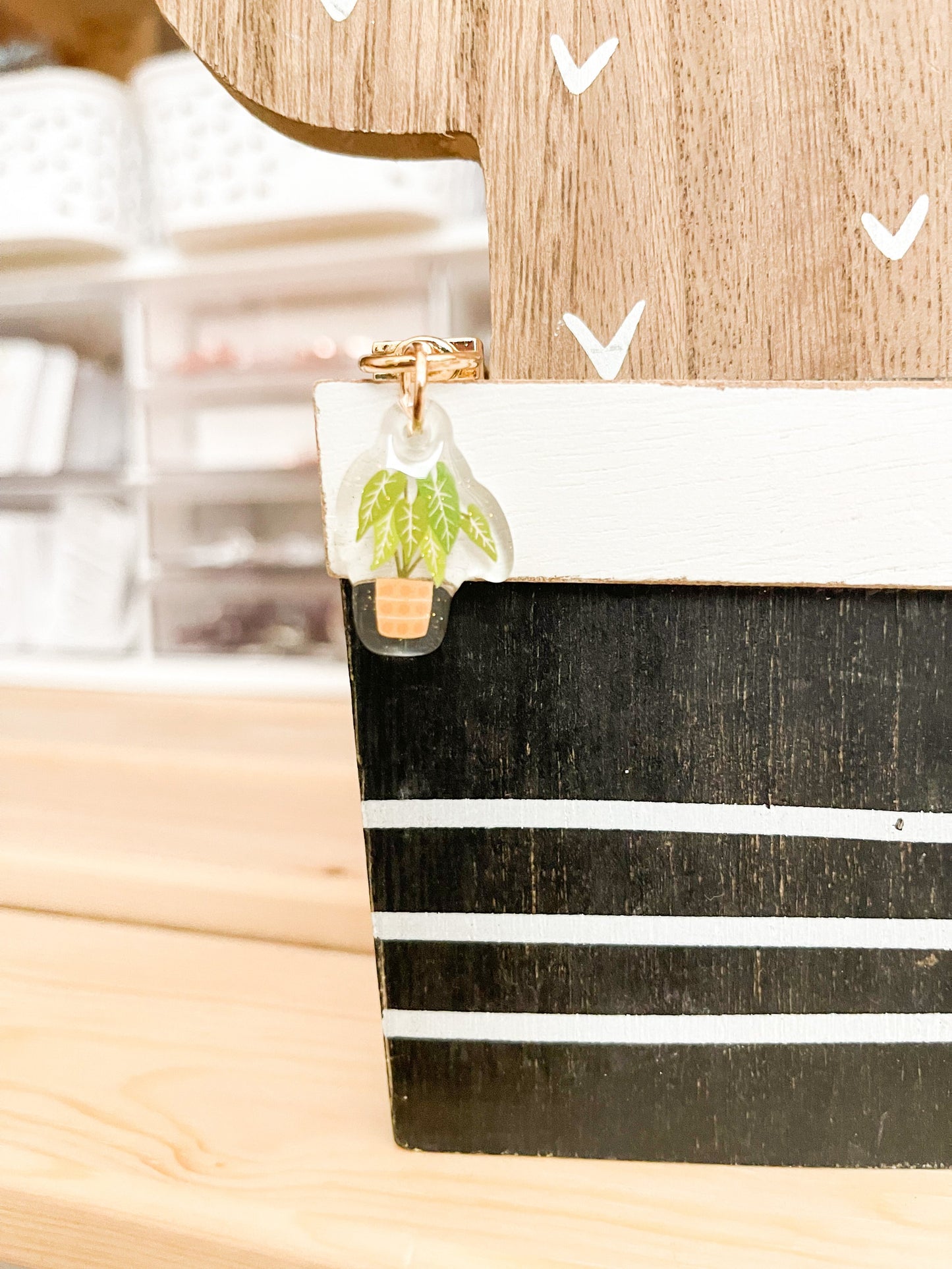 Philodendron Badge Charm