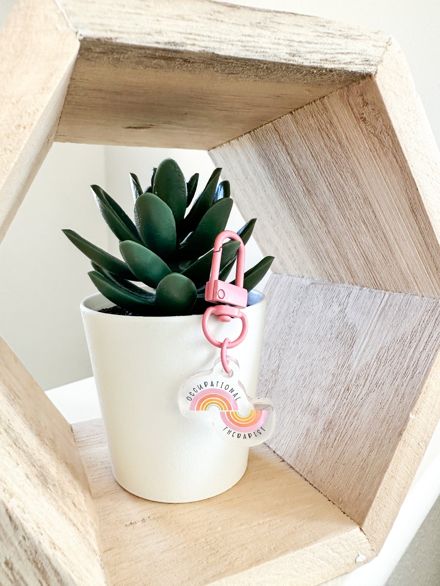 OT Rainbow Badge Charm