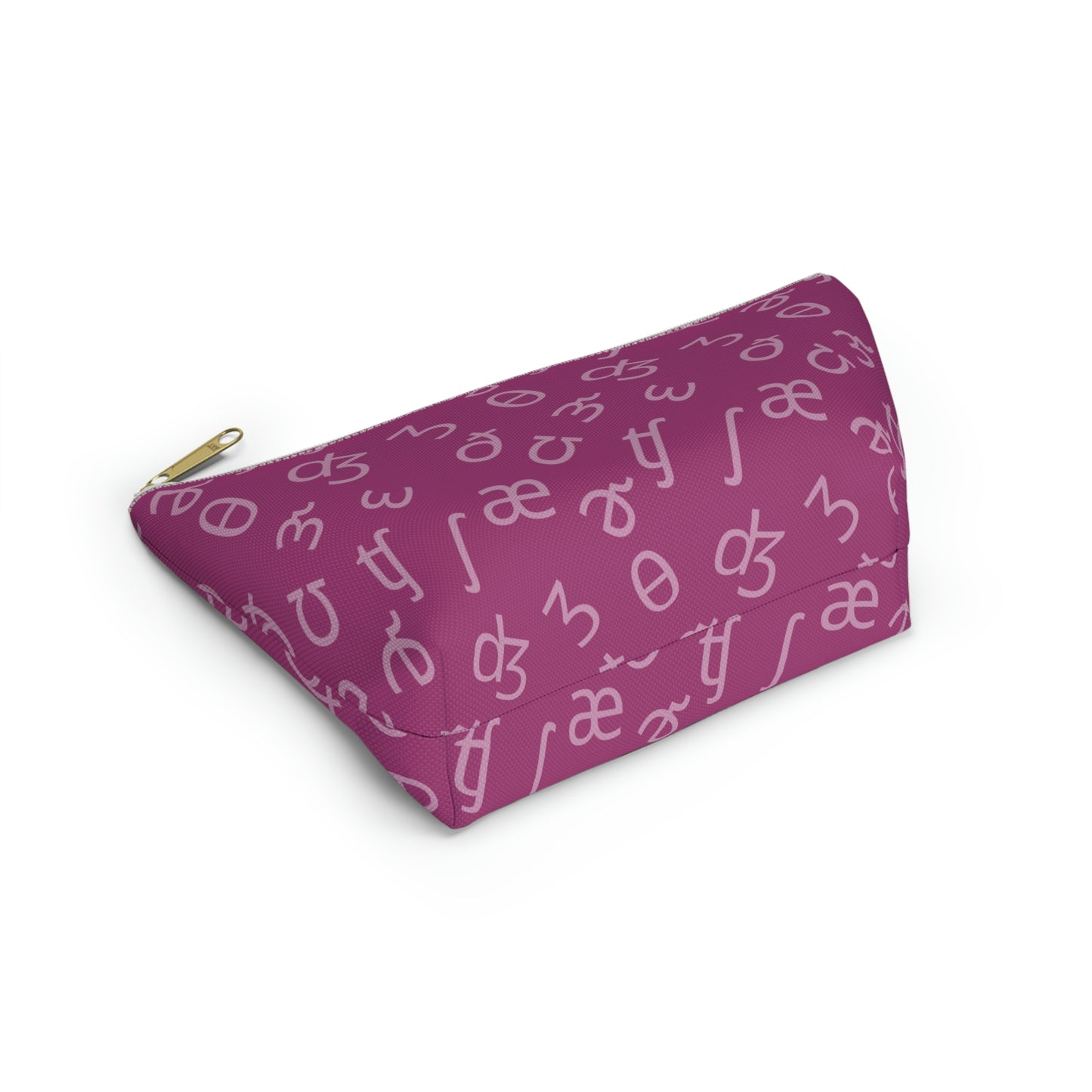 Customizable IPA Pencil Pouch w T-bottom