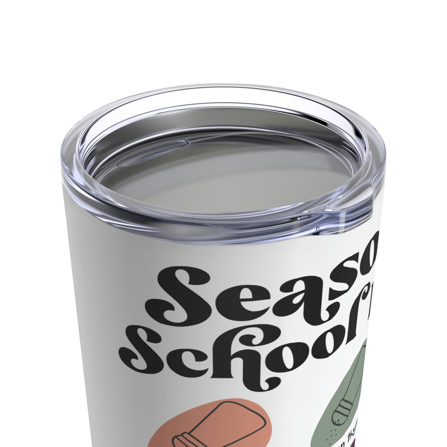 Seasoned School Psych Tumbler 20oz