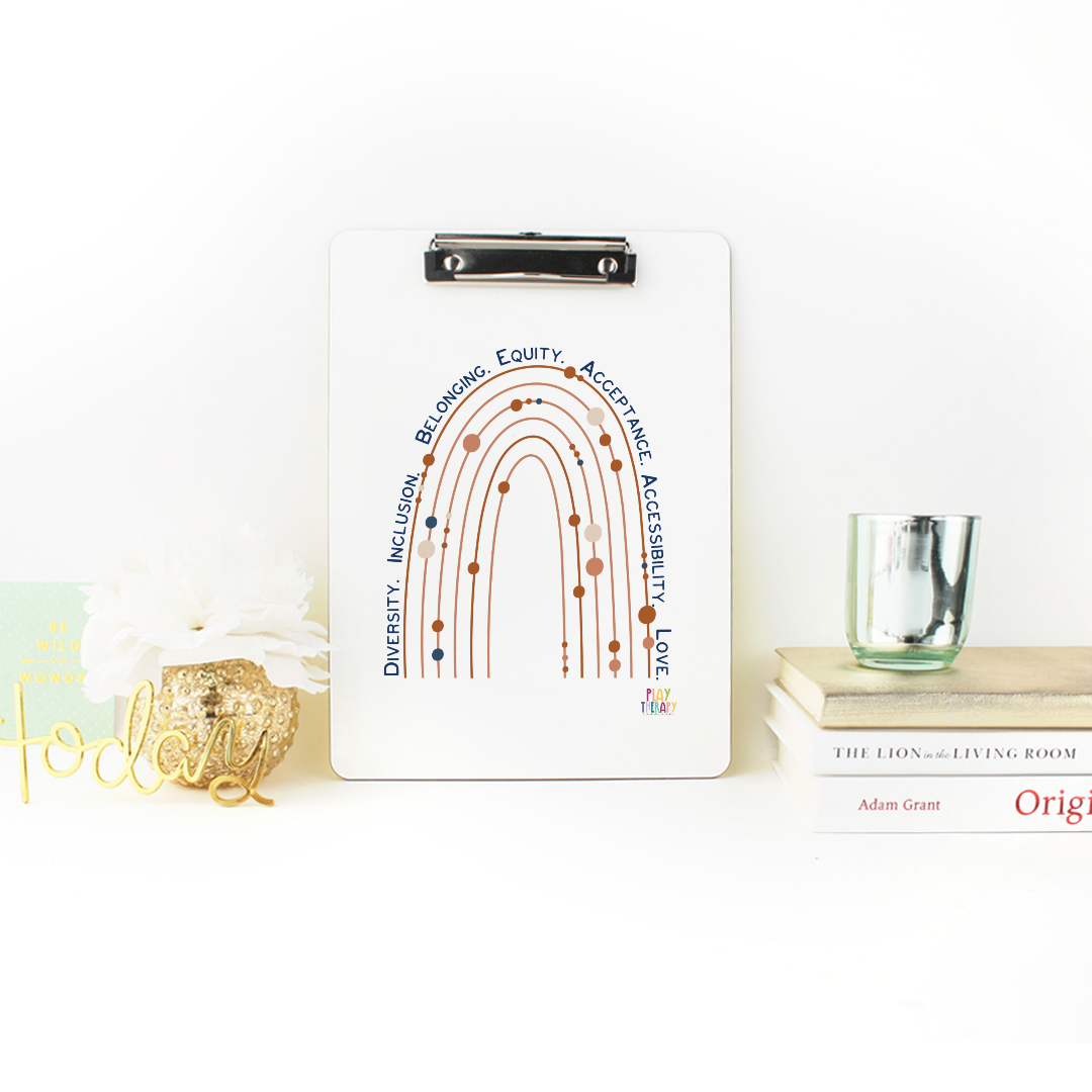 Inclusion Rainbow Clipboard