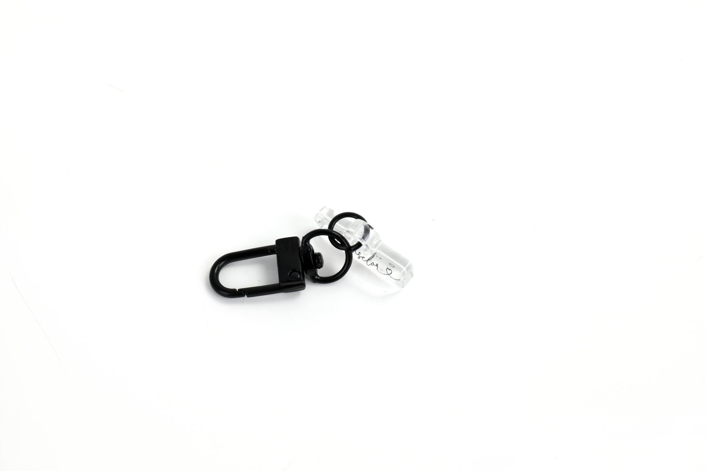 Counselor Love Script Badge Charm