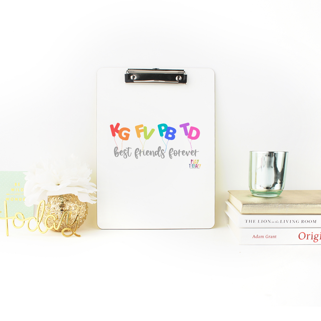 Speech Sound BFFs Clipboard