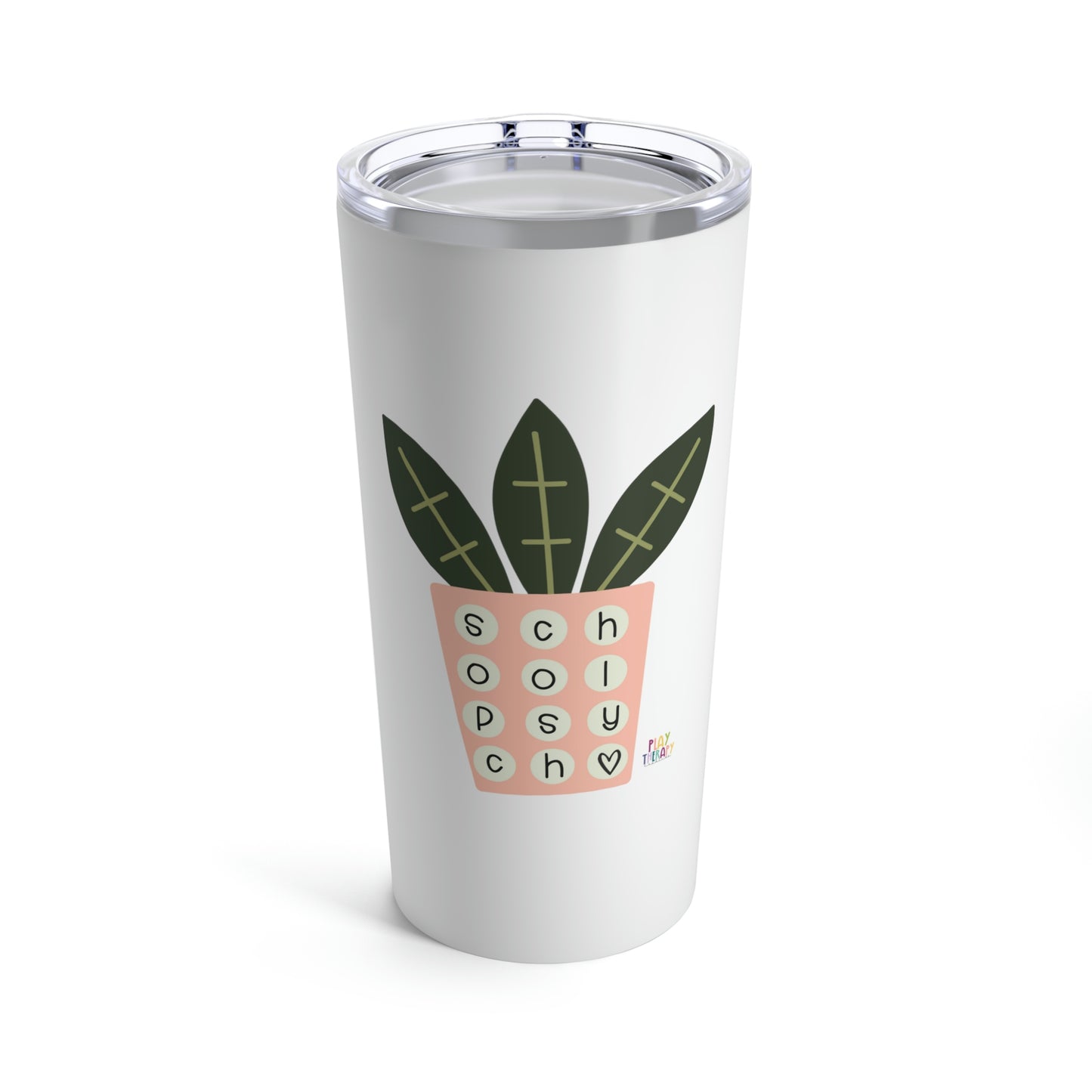 School Psych Plant Love Tumbler 20oz