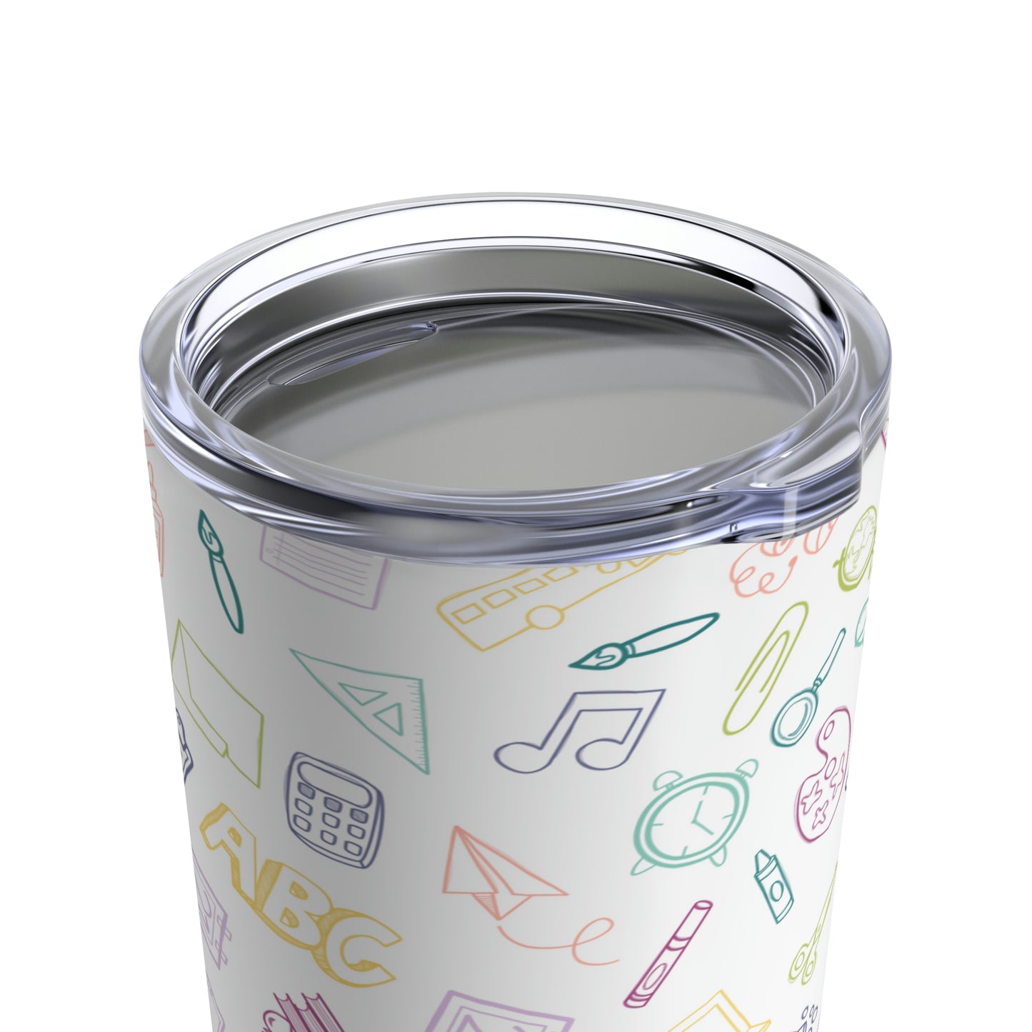 Elementary Doodles Rainbow Tumbler 20 oz