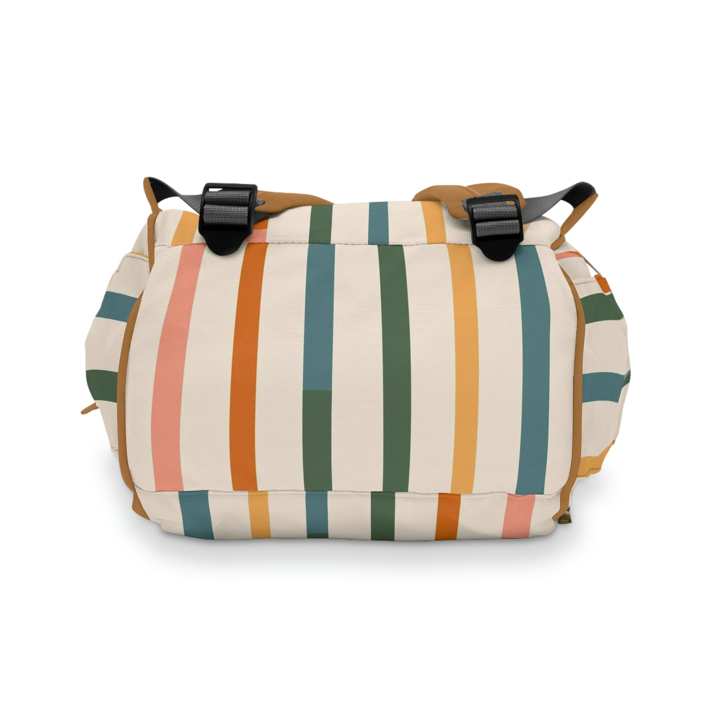 Muted Rainbow Stripes Backpack
