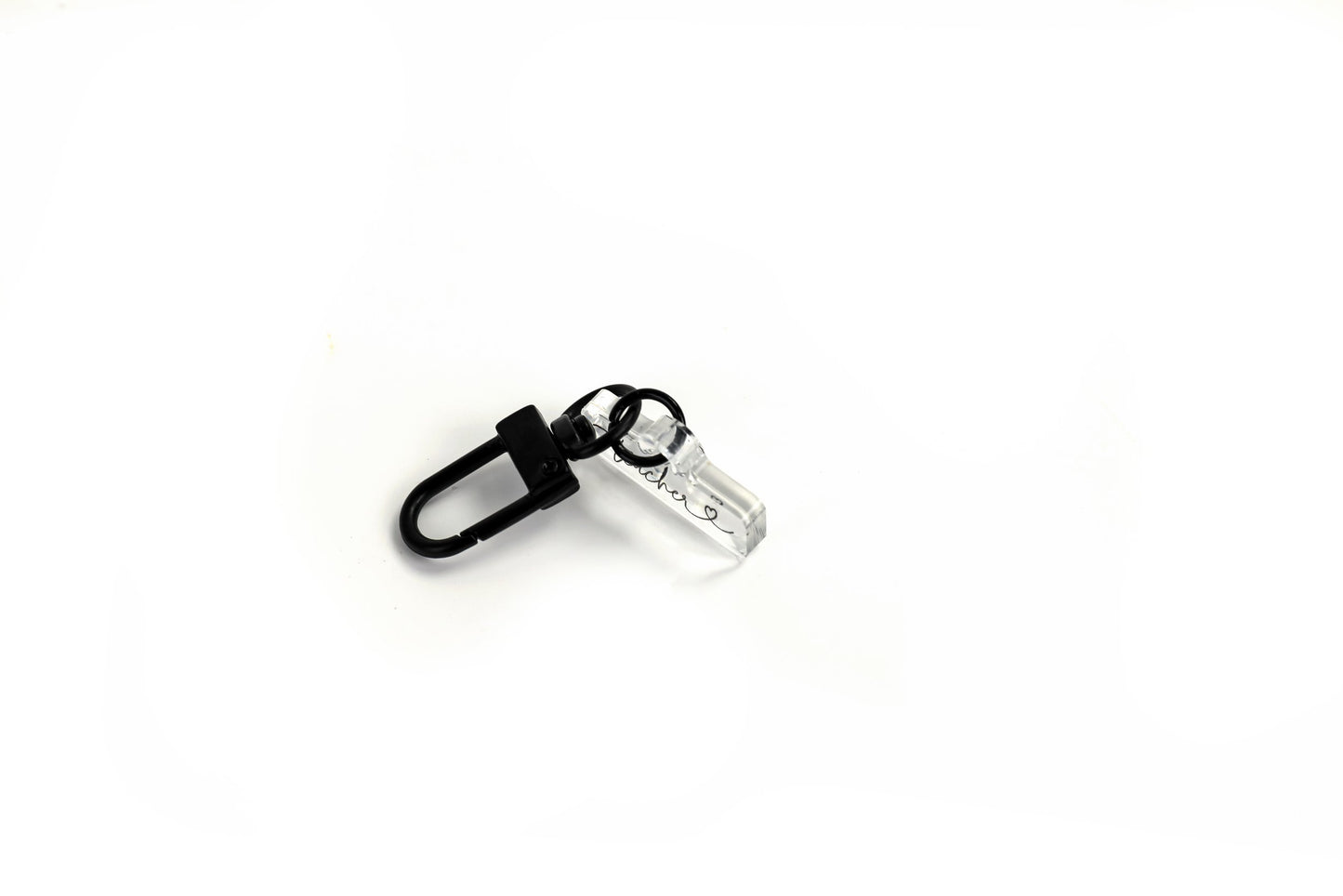 Teacher Love Script Badge Charm