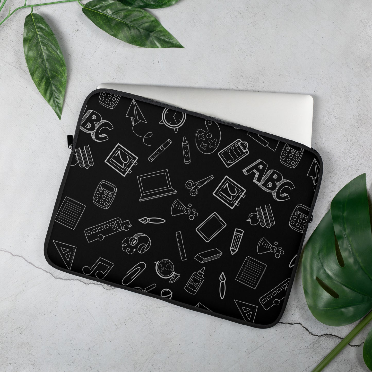 Chalkboard Elementary Laptop Sleeve