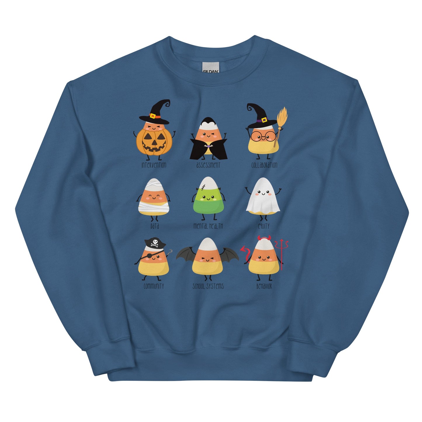 School Psychologist Candy Corn Scope of Practice Pullover