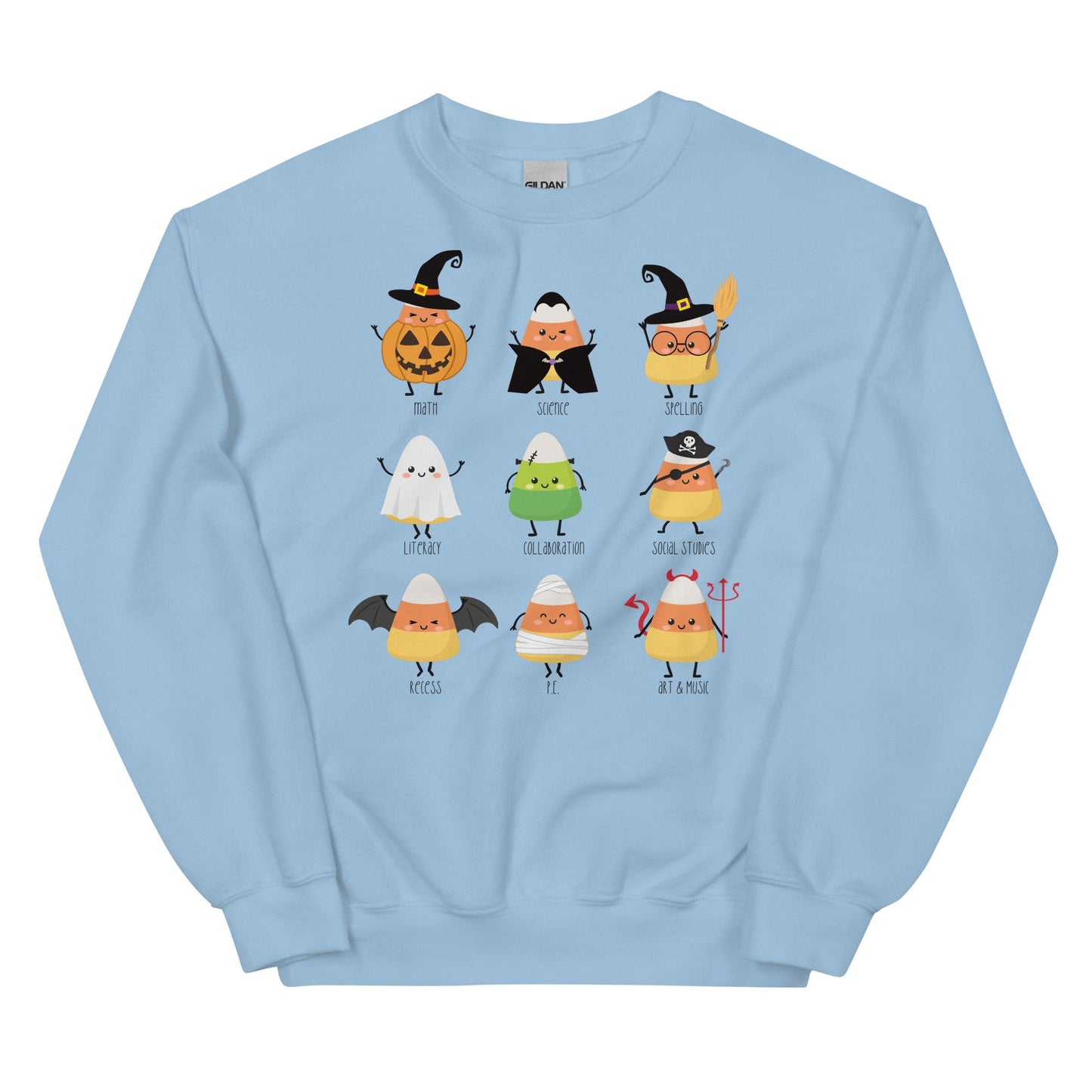 Teacher Candy Corn Scope of Practice Pullover