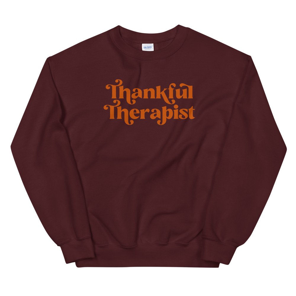 Thankful Therapist Pullover