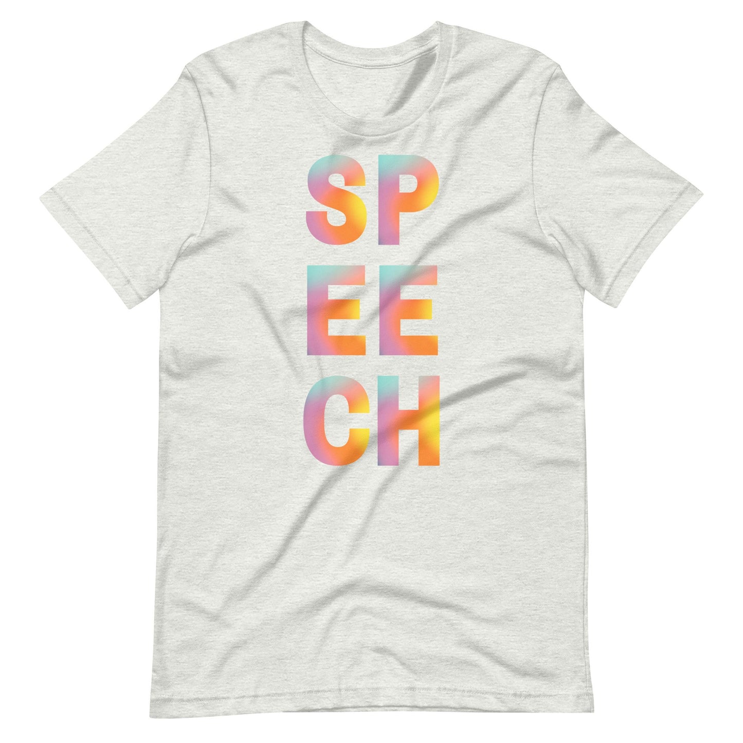 Speech Watercolor Glow Tee