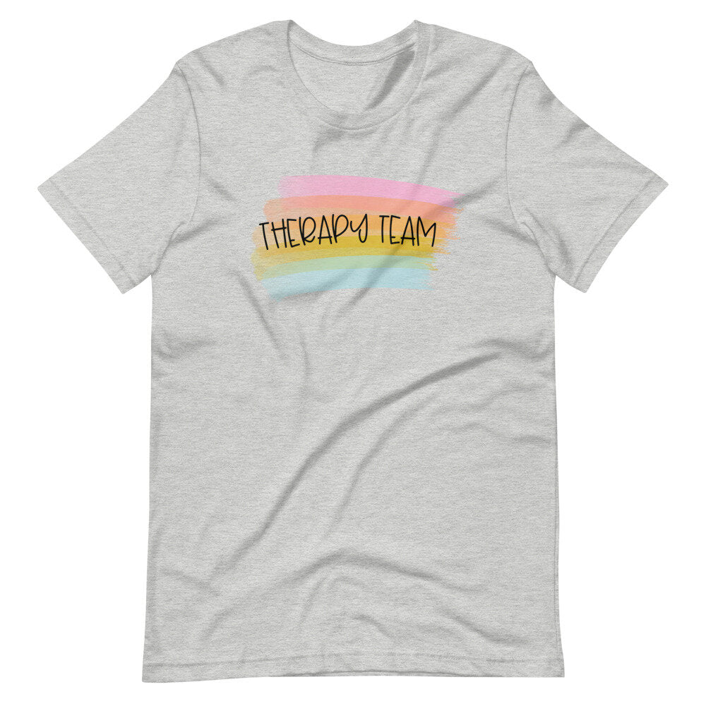 Therapy Team Rainbow Tee