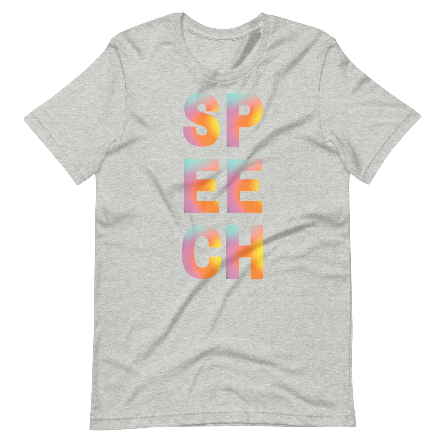 Speech Watercolor Glow Tee