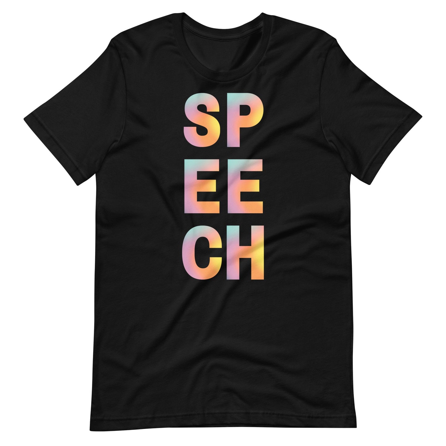 Speech Watercolor Glow Tee